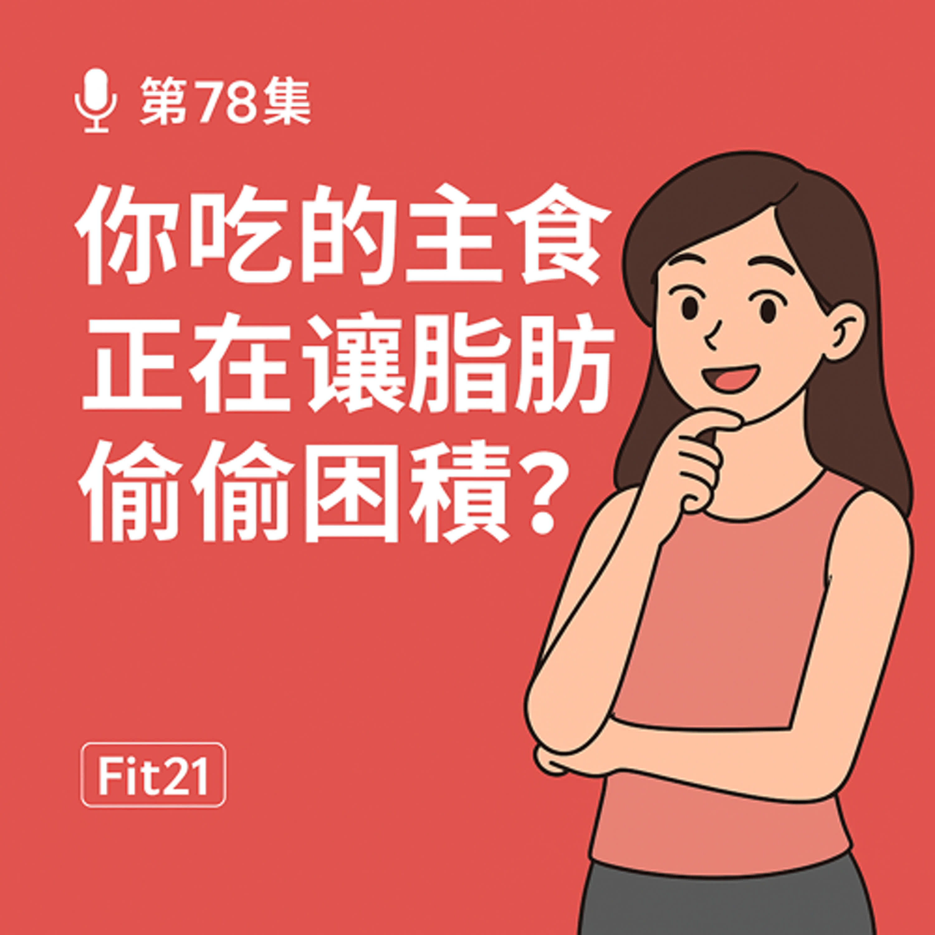 第78集 你吃的主食，正在讓脂肪偷偷囤積？🍞🍚