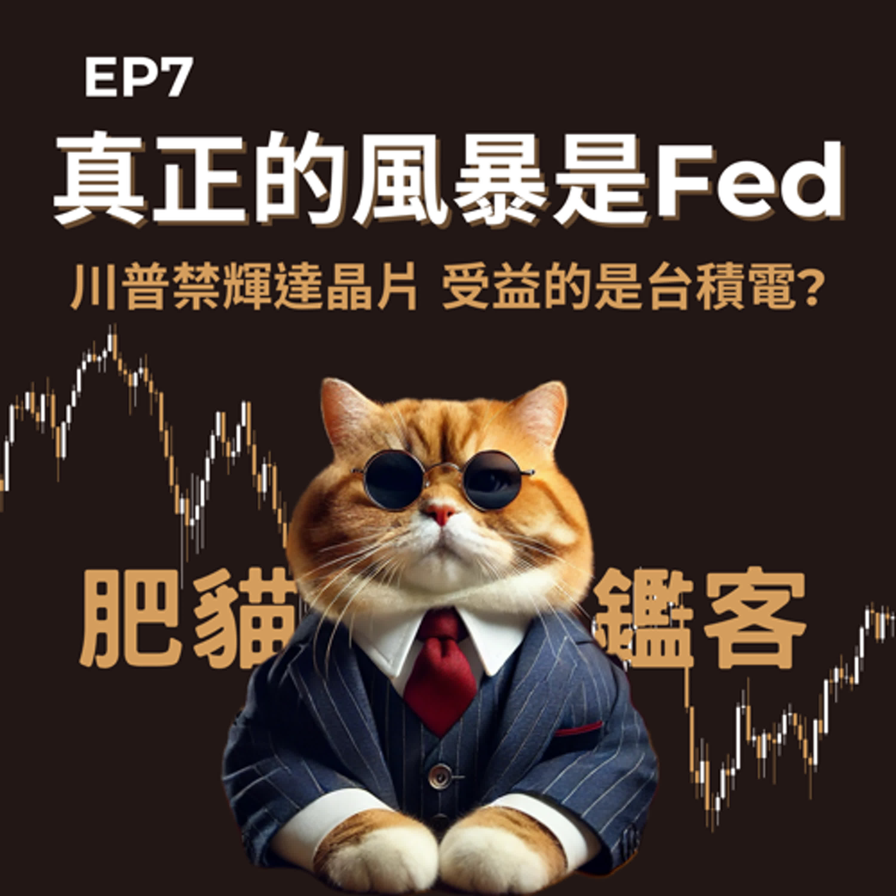 EP7｜真正的風暴是聯準會 川普禁輝達晶片，受益的是台積電? episode artwork