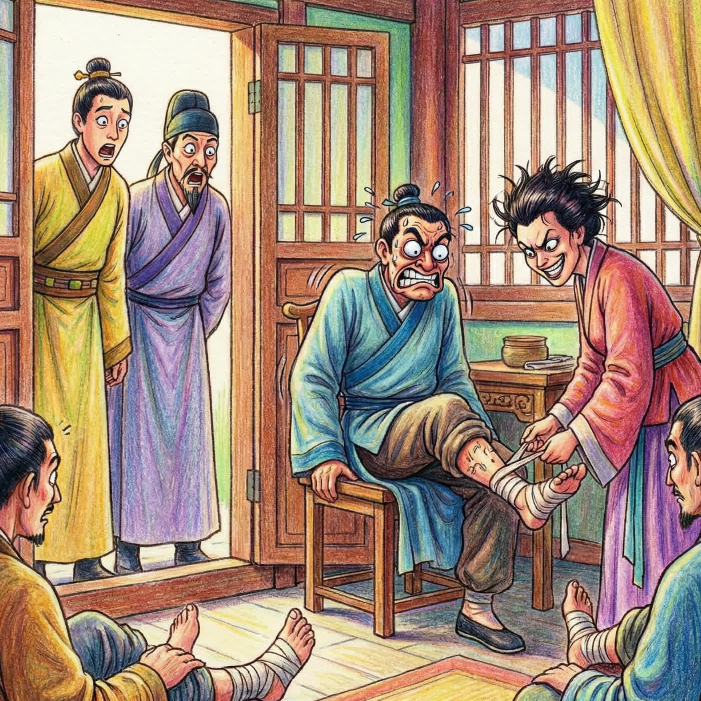 《猛虎伴讀：第三十三回 粉面郎纏足受困　長鬚女玩股垂情》 episode artwork
