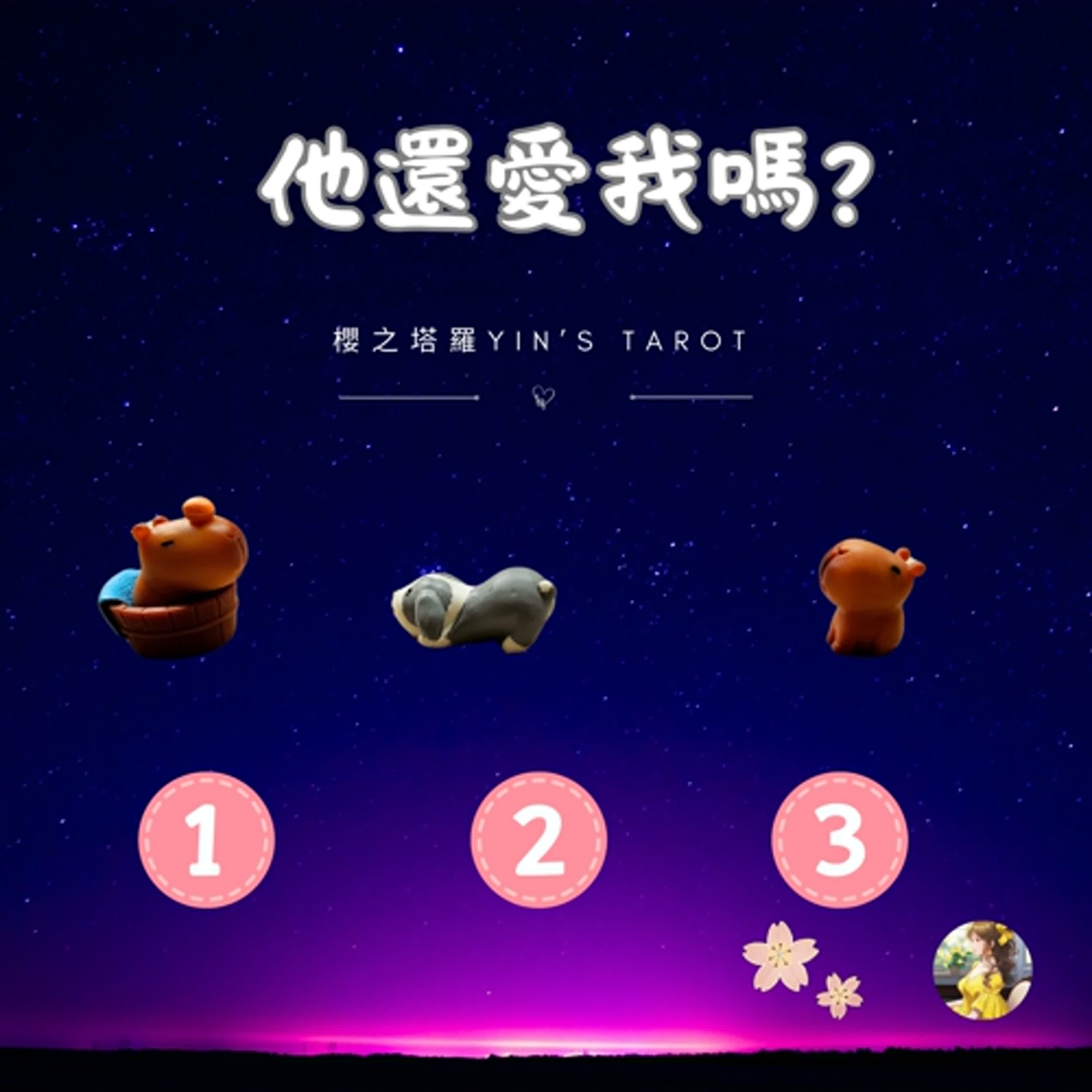 櫻之塔羅Yin’s Taro ❤️他還愛我嗎？YES or NO？ | 簡短占卜 | 感情關係 | 中英字幕  | Timeless episode artwork