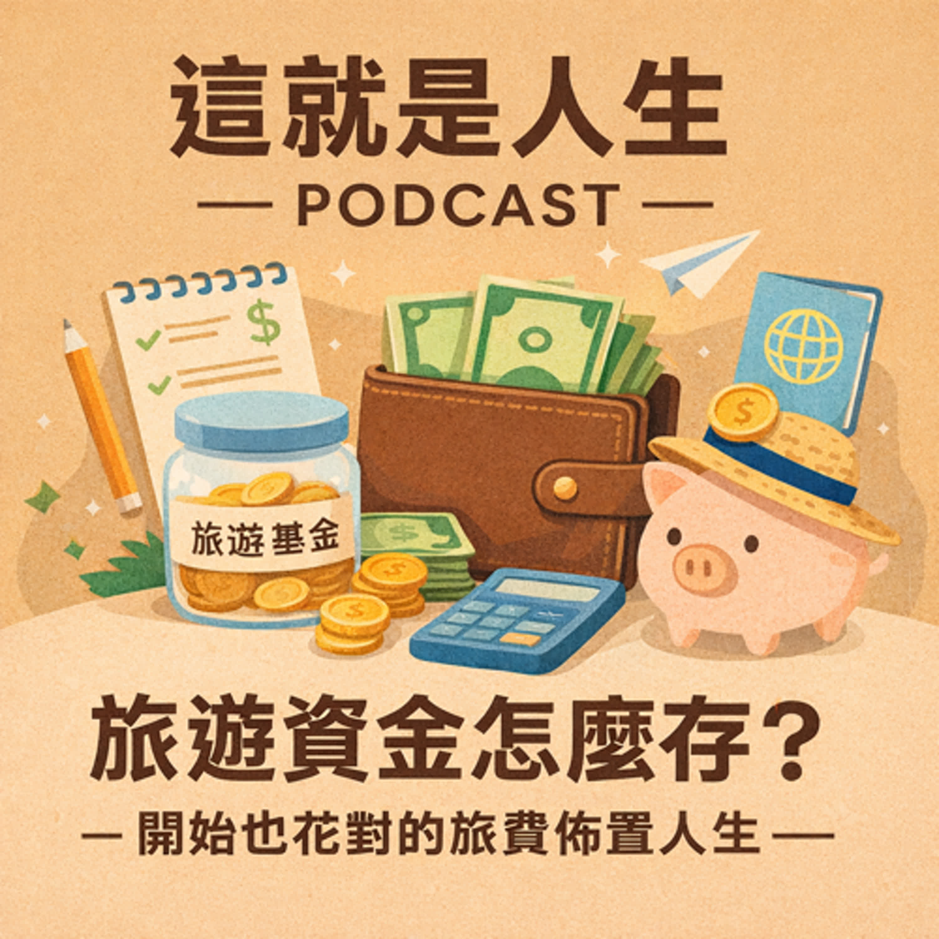 《這就是人生》 EP10 | 沒錢出國？小資族無痛存出旅遊金的 3 個心法｜富人公式 x 高低配消費術 episode artwork