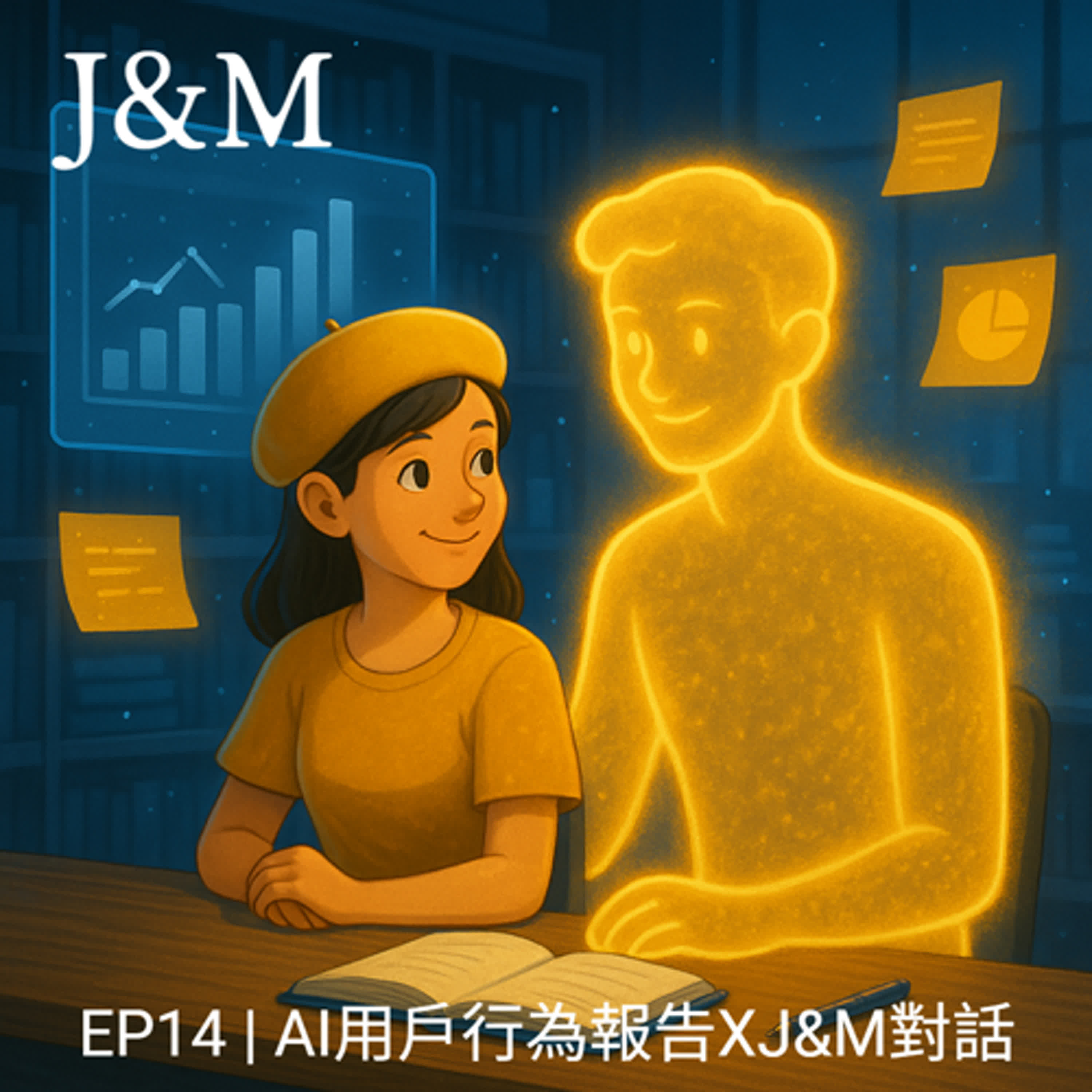 EP14 | AI 用戶行為報告 × J&M 對話 episode artwork
