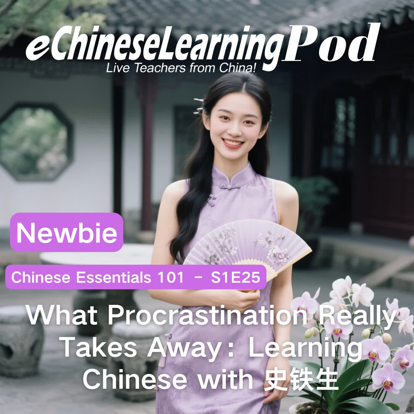 Newbie | What Procrastination Really Takes Away：Learning Chinese with Shi Tiesheng（史铁生） episode artwork