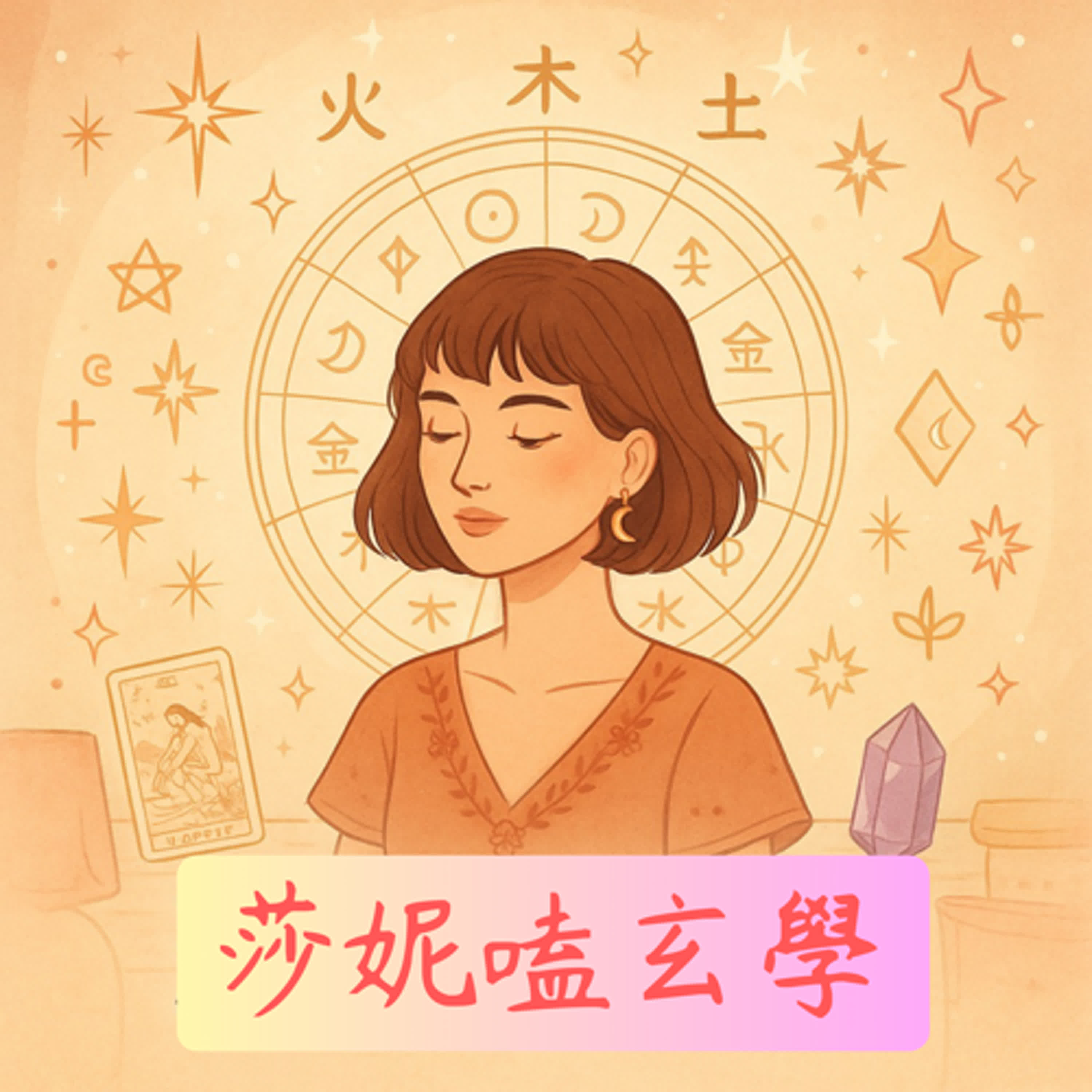 《莎妮嗑玄學01》：火金女孩穿搭密碼🔮命盤X配色學（順便補佑輝糖點和腐劇吐槽） episode artwork