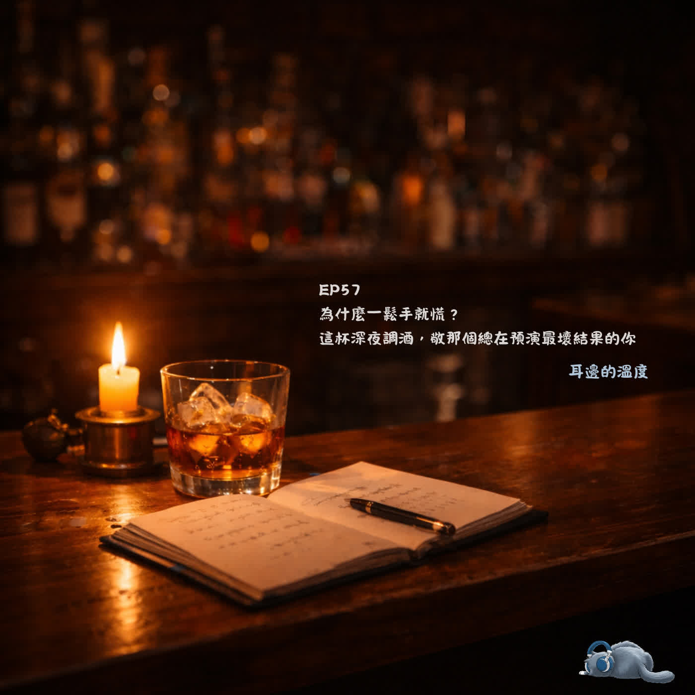EP57|為什麼一鬆手就慌?這杯深夜調酒,敬那個總在預演最壞結果的你 EP57|為什麼一鬆手就慌?這杯深夜調酒,敬那個總在預演最壞結果的你