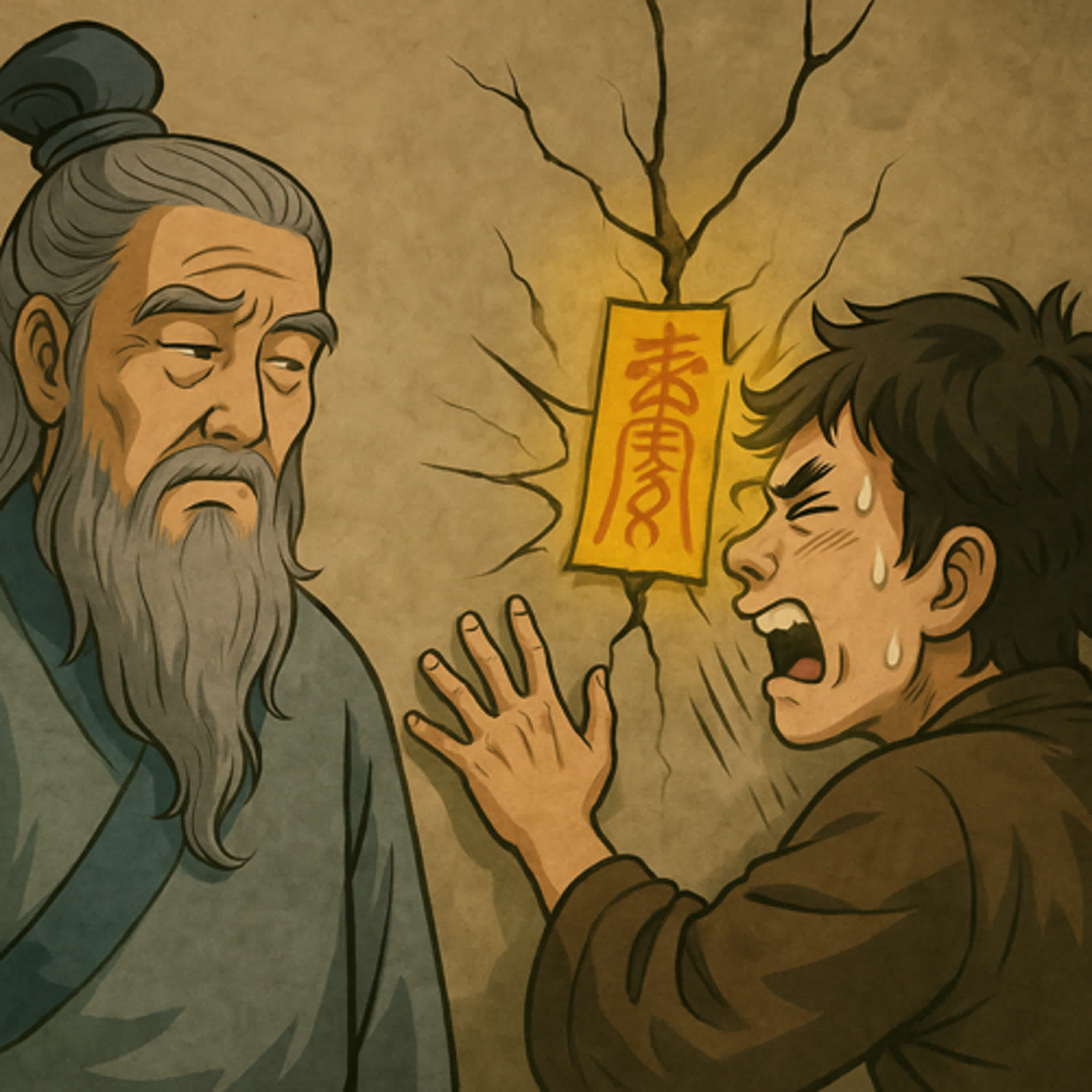 〈勞山道士〉：我以為能讓你穿牆，結果你學成了撞牆 episode artwork