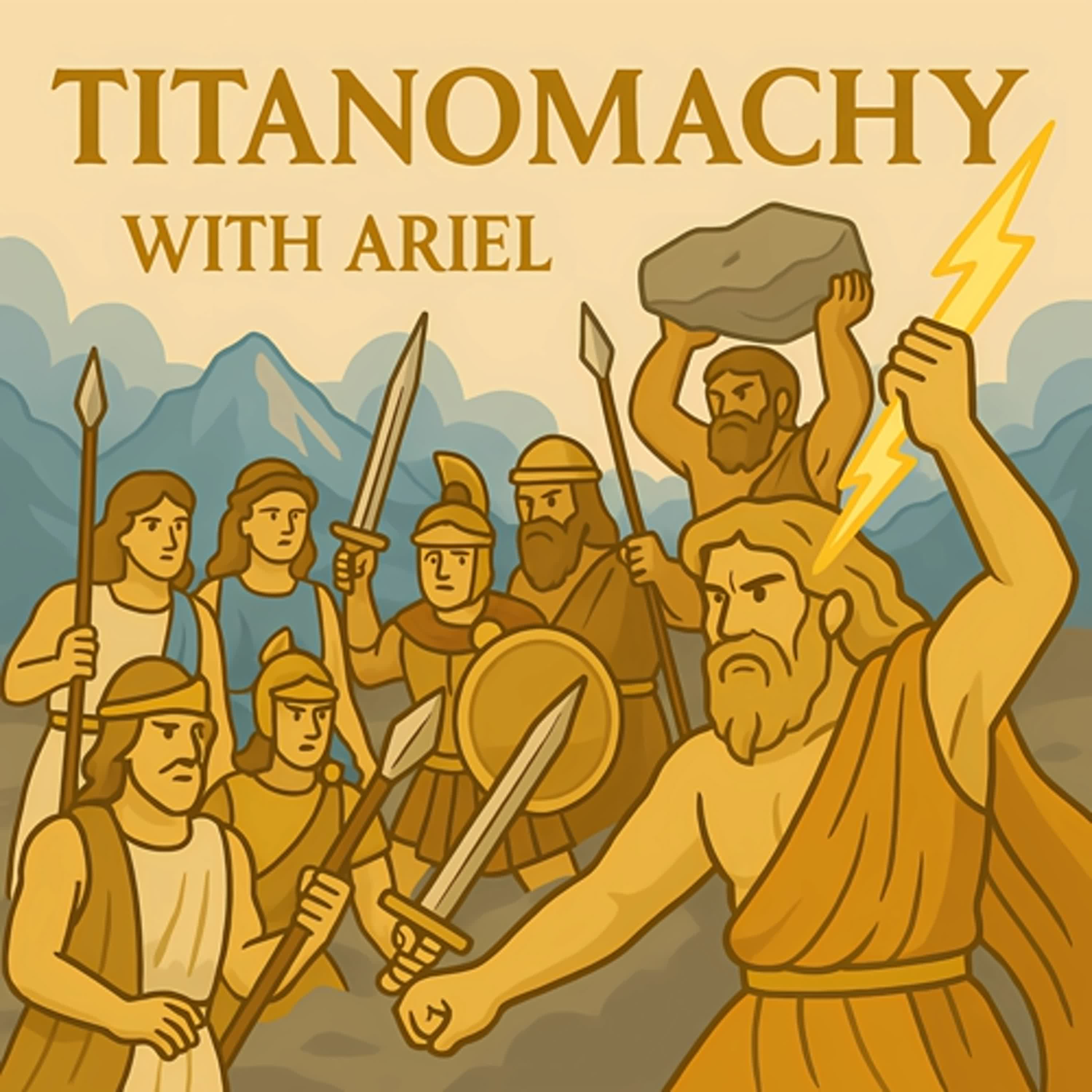 The Titanomachy episode artwork