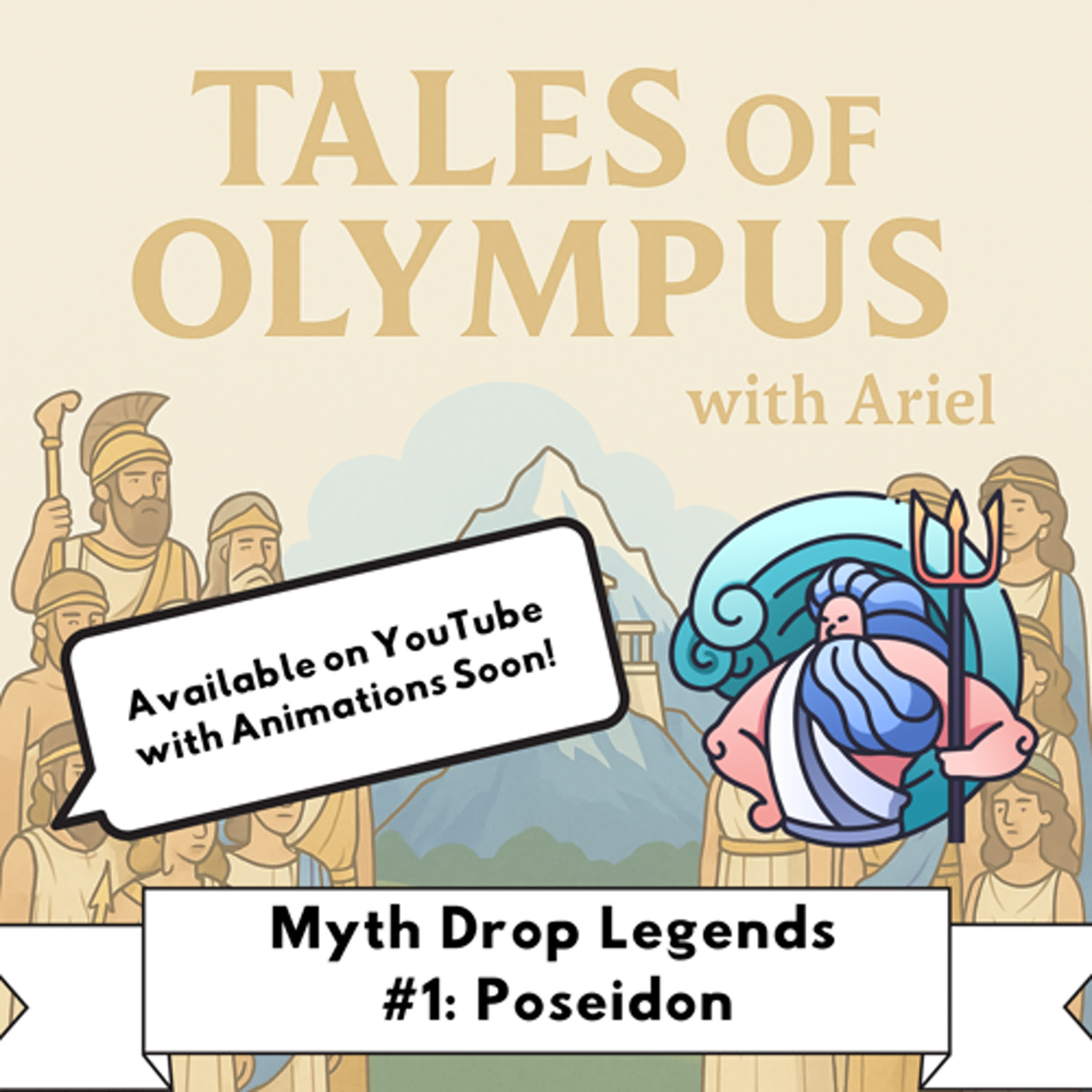 Myth Drop Legends #1: Poseidon – God of Sea, Storms, and Chaos episode artwork