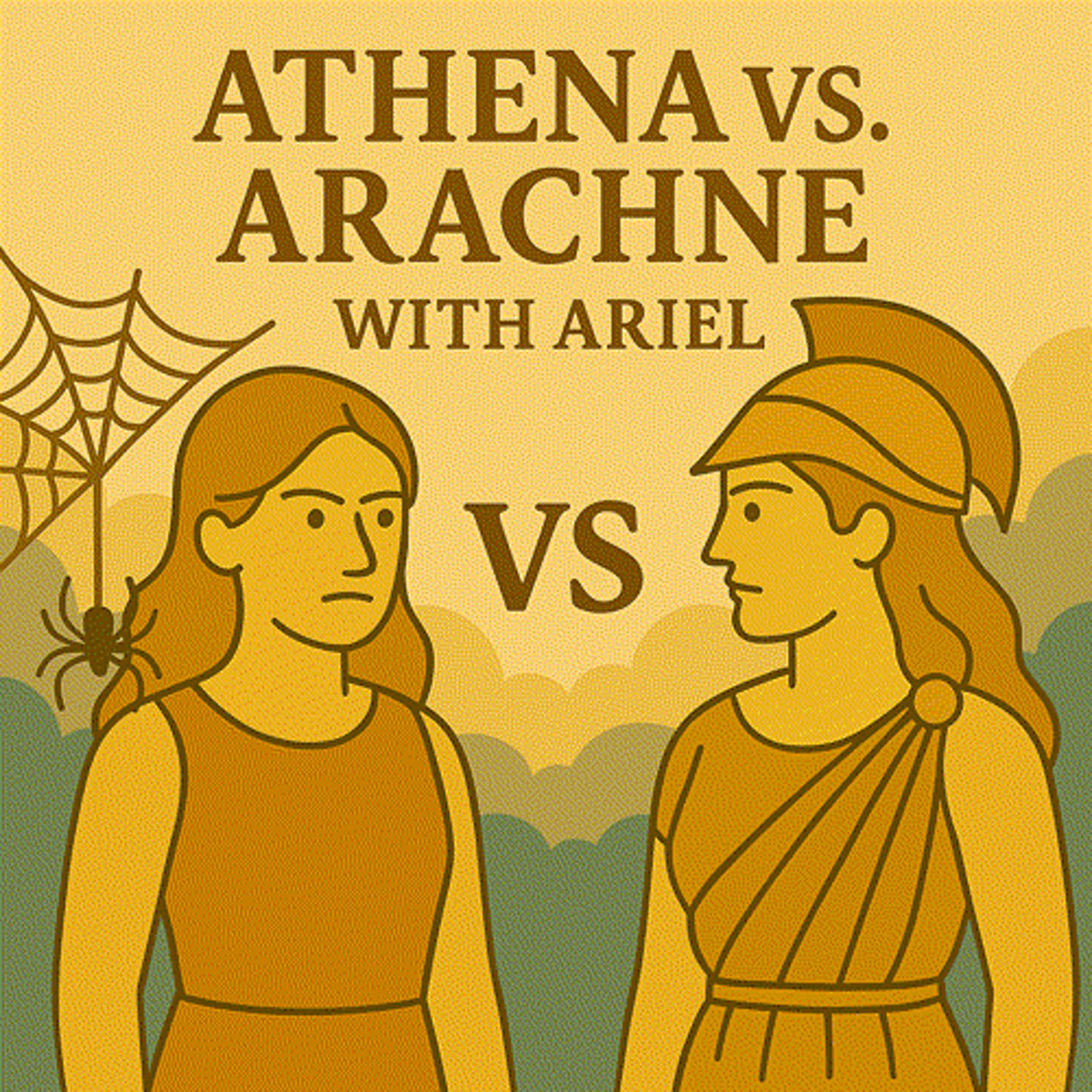 Athena vs. Arachne: The Weaving War of Pride and Power  episode artwork