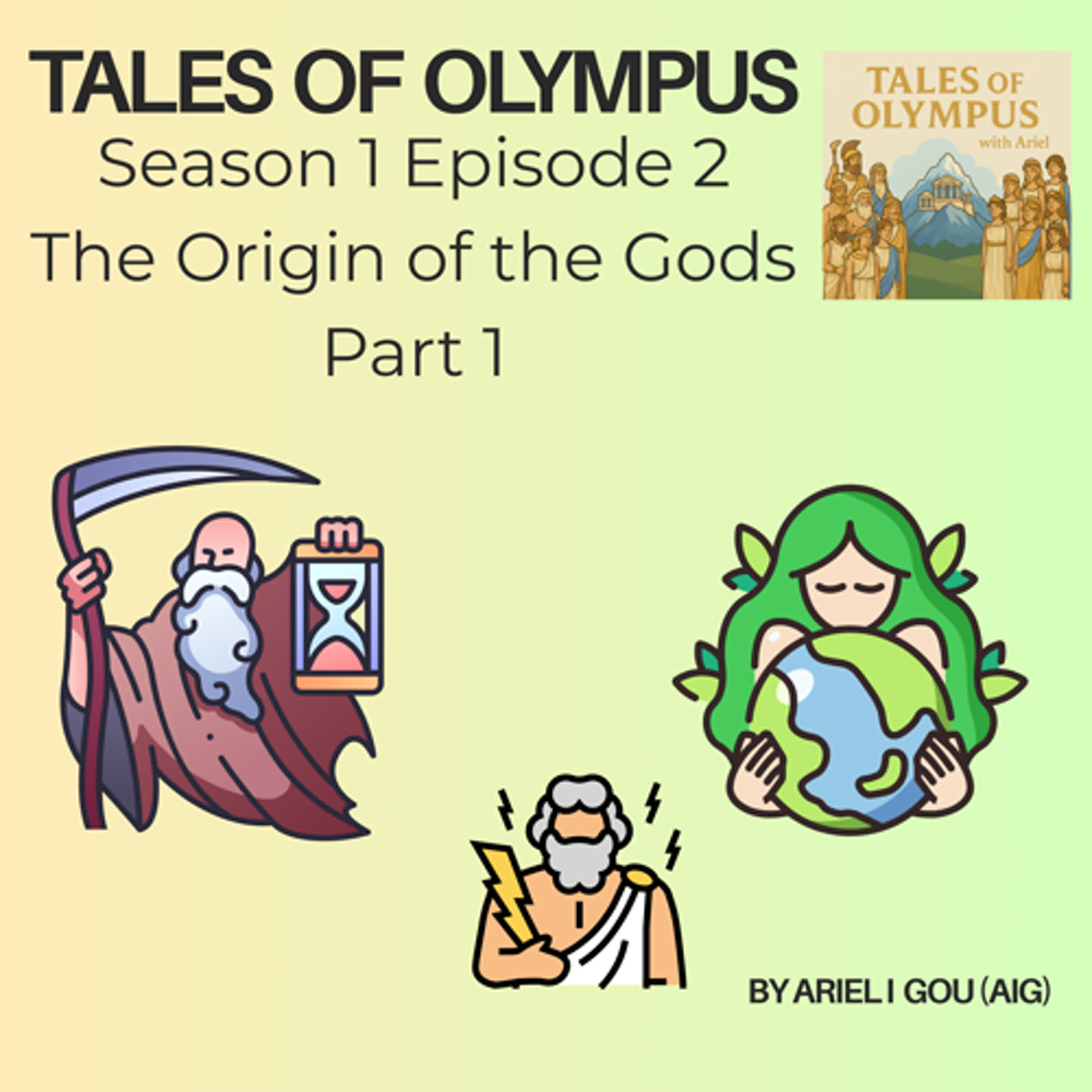 The Origin of the Gods (Pt 1) episode artwork