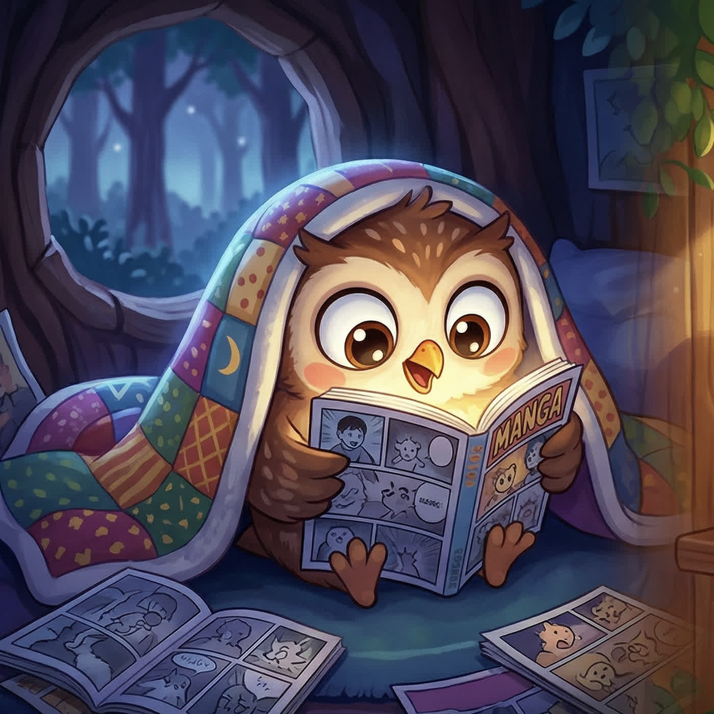 《貓頭鷹＿小酷的視力冒險》| 新創經典童話故事大合集 | 聖經故事 | 寓言故事 | 睡前故事 | 小朋友的禱告