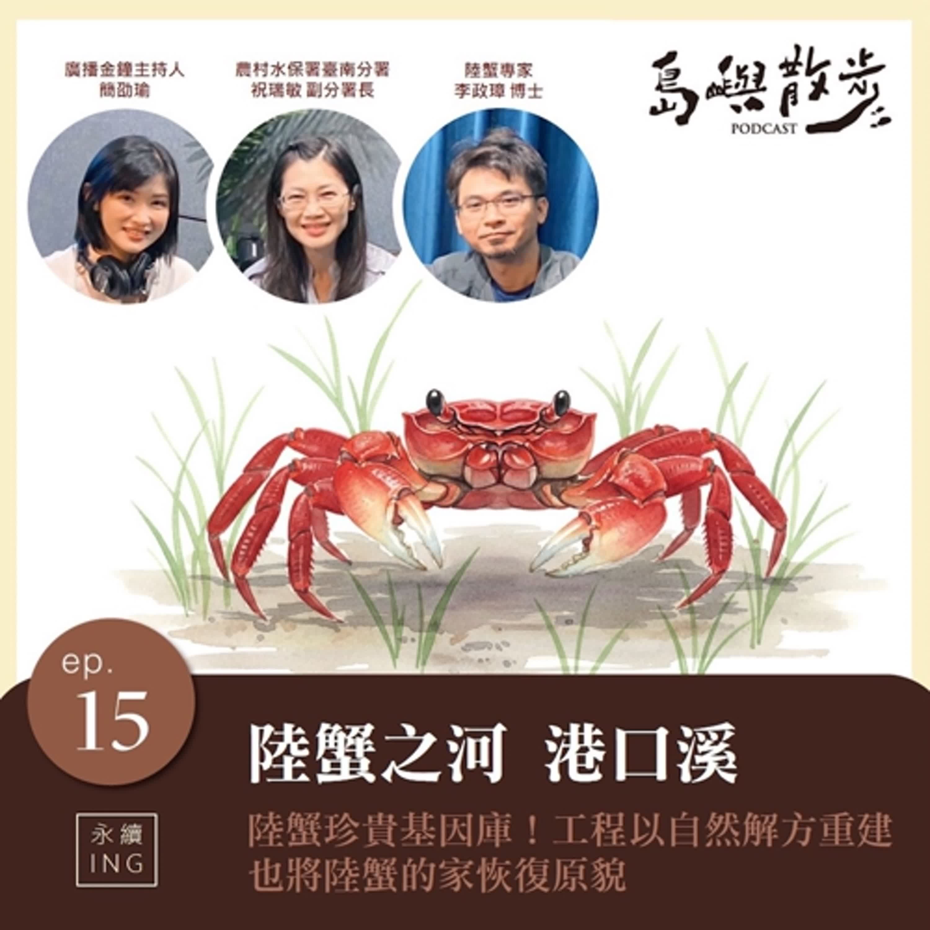 EP.15 陸蟹之河 港口溪｜陸蟹珍貴基因庫！工程以自然解方重建、也將陸蟹的家恢復原貌！