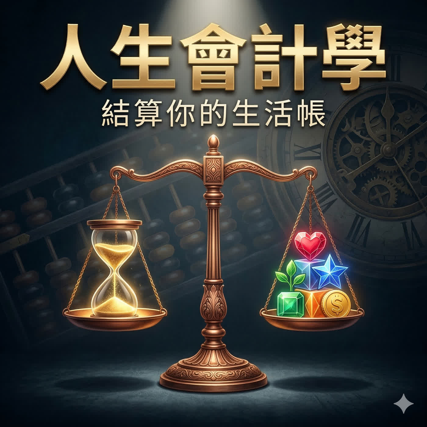 人生會計學~從借貸平衡到生命盈餘的轉型思維:你的生命資產盤點了嗎?
