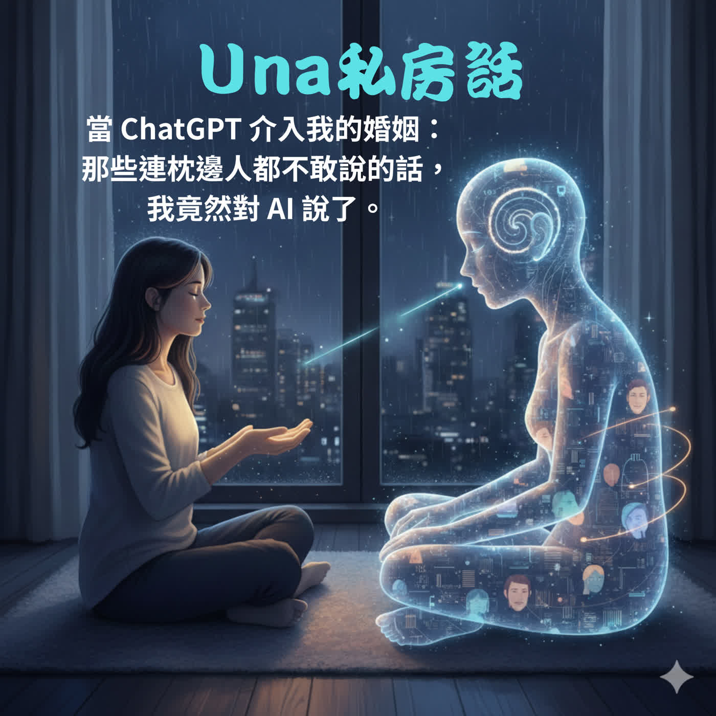 當 ChatGPT 介入我的婚姻:那些連枕邊人都不敢說的話,我竟然對 AI 說了