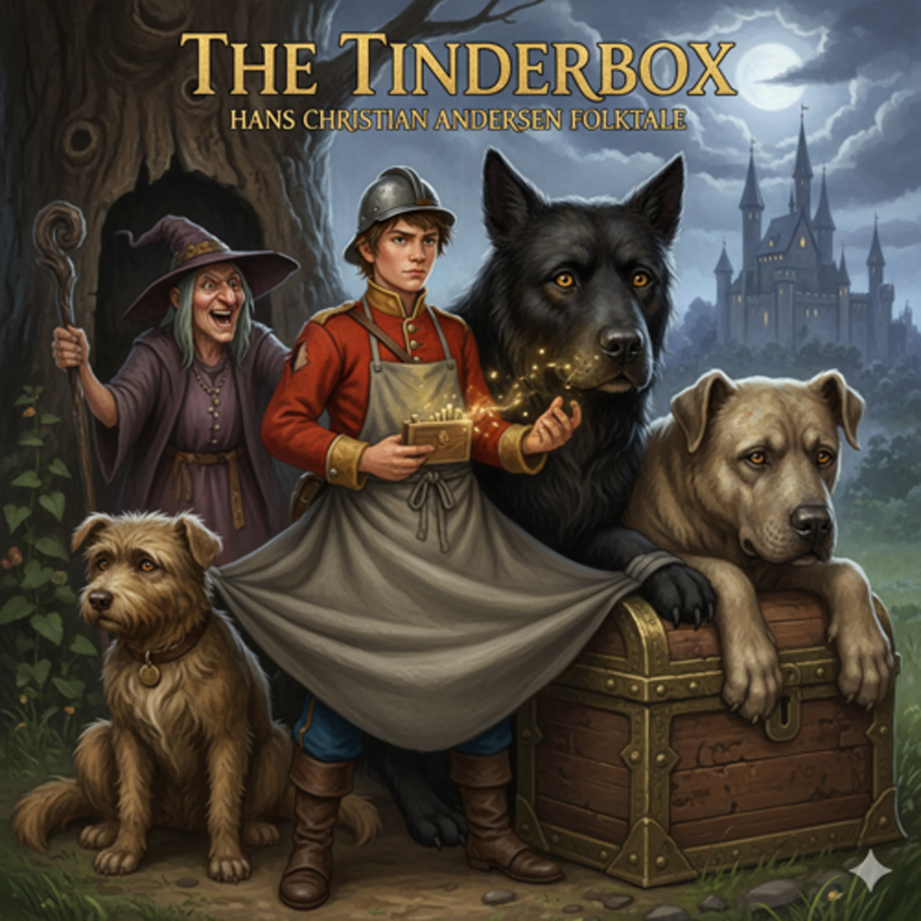 #安徒生1835 #打火匣#The Tinderbox#Hans Christian Andersen #丹麥童話 episode artwork