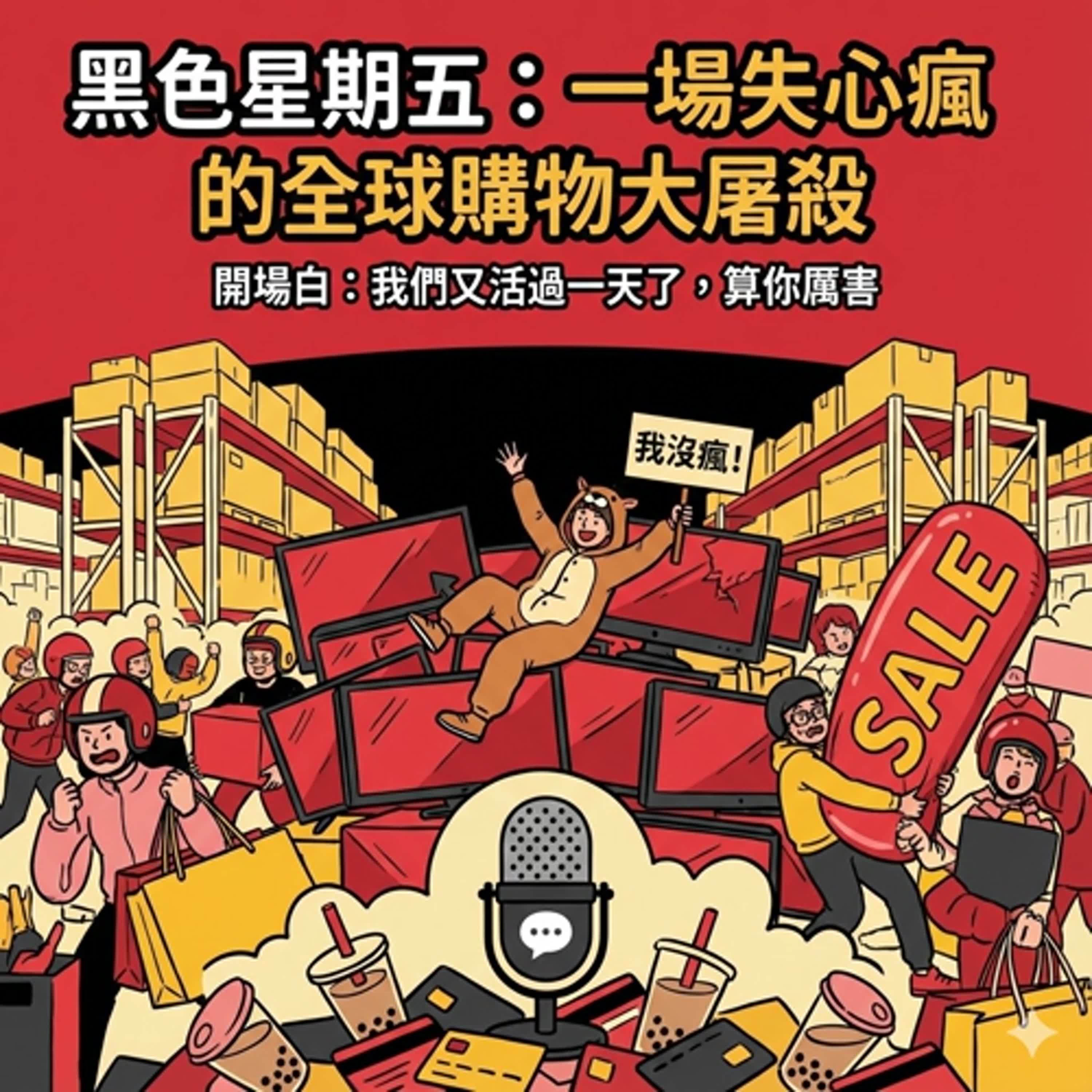 【弟問】最近一 直看到「黑色星期五」是什麼??特價?恐怖片??歷史?? episode artwork