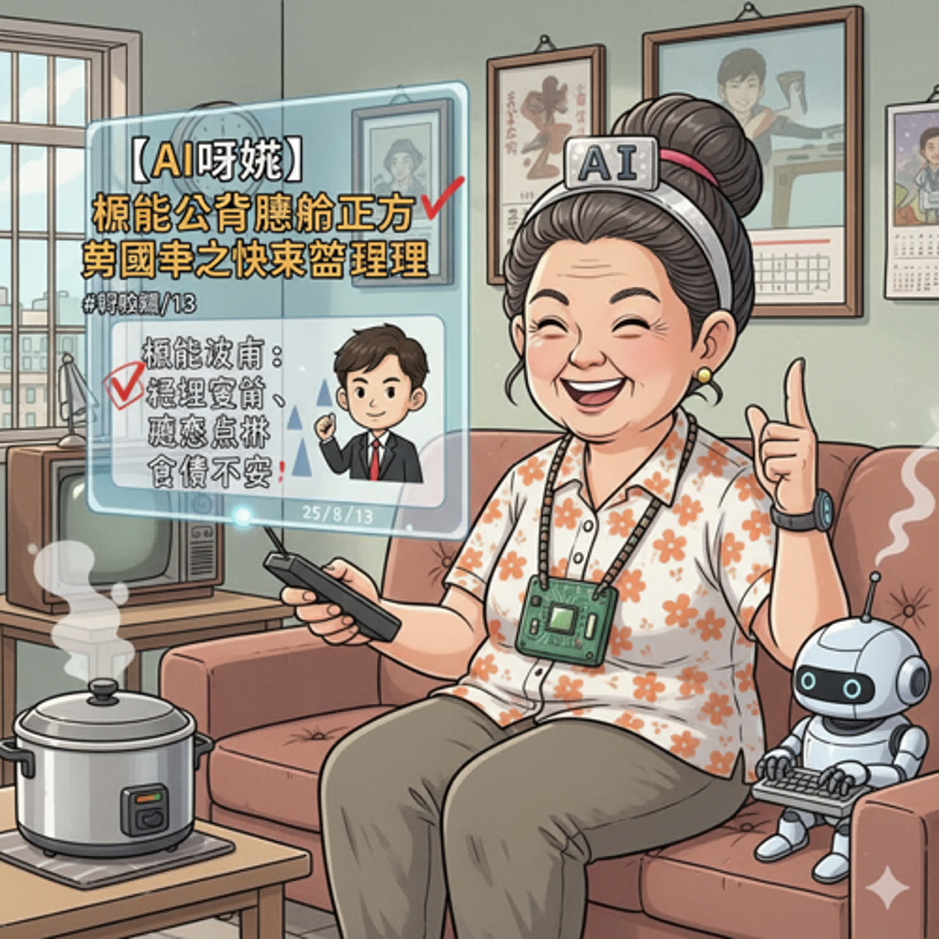 【 AI阿罵】核能公投辯論正方黃國昌之快速總整理 #午休聊一聊 25/8/13 episode artwork