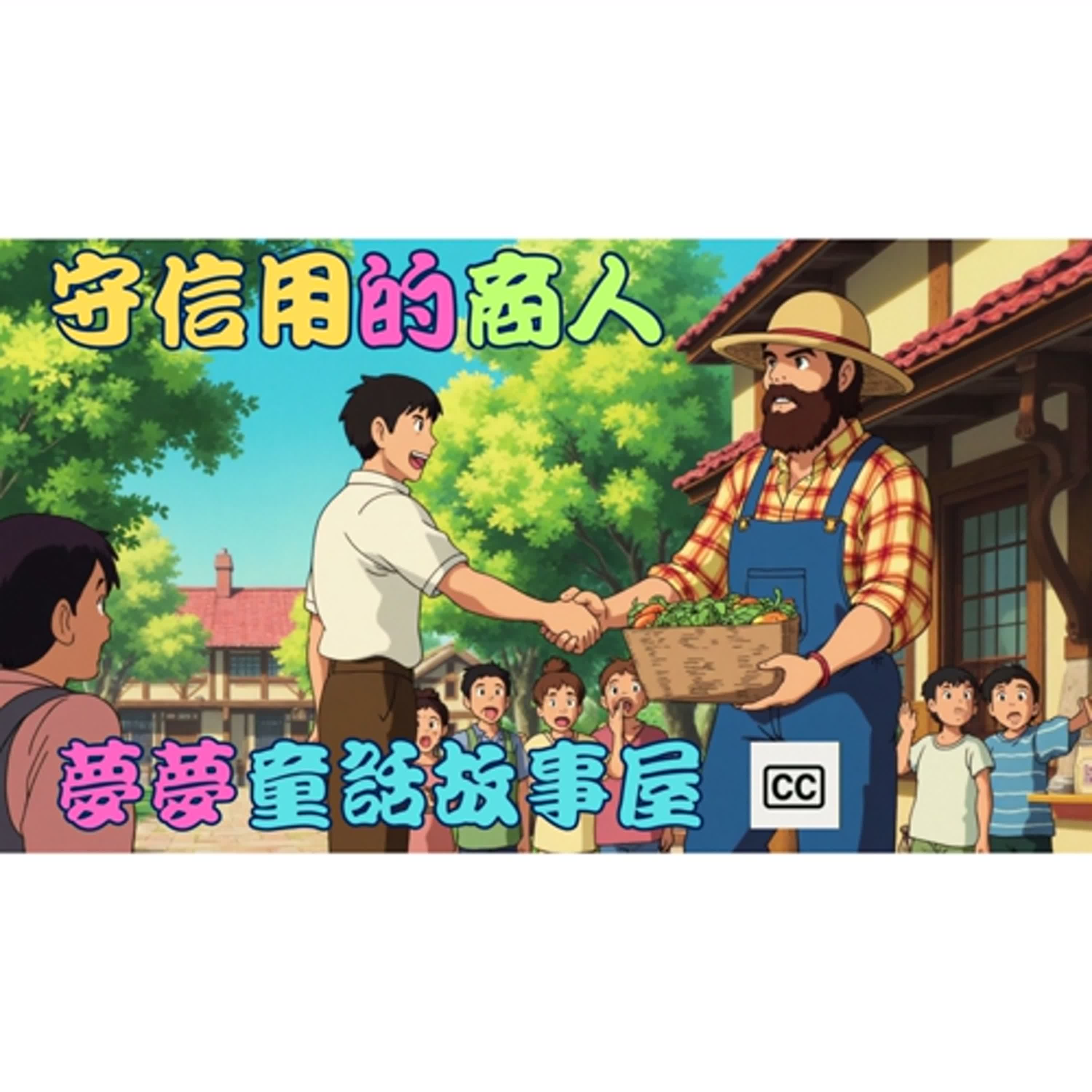 🌊《守信用的商人》｜【夢夢童話故事屋-寓言故事】EP108｜信守承諾，生意更順利