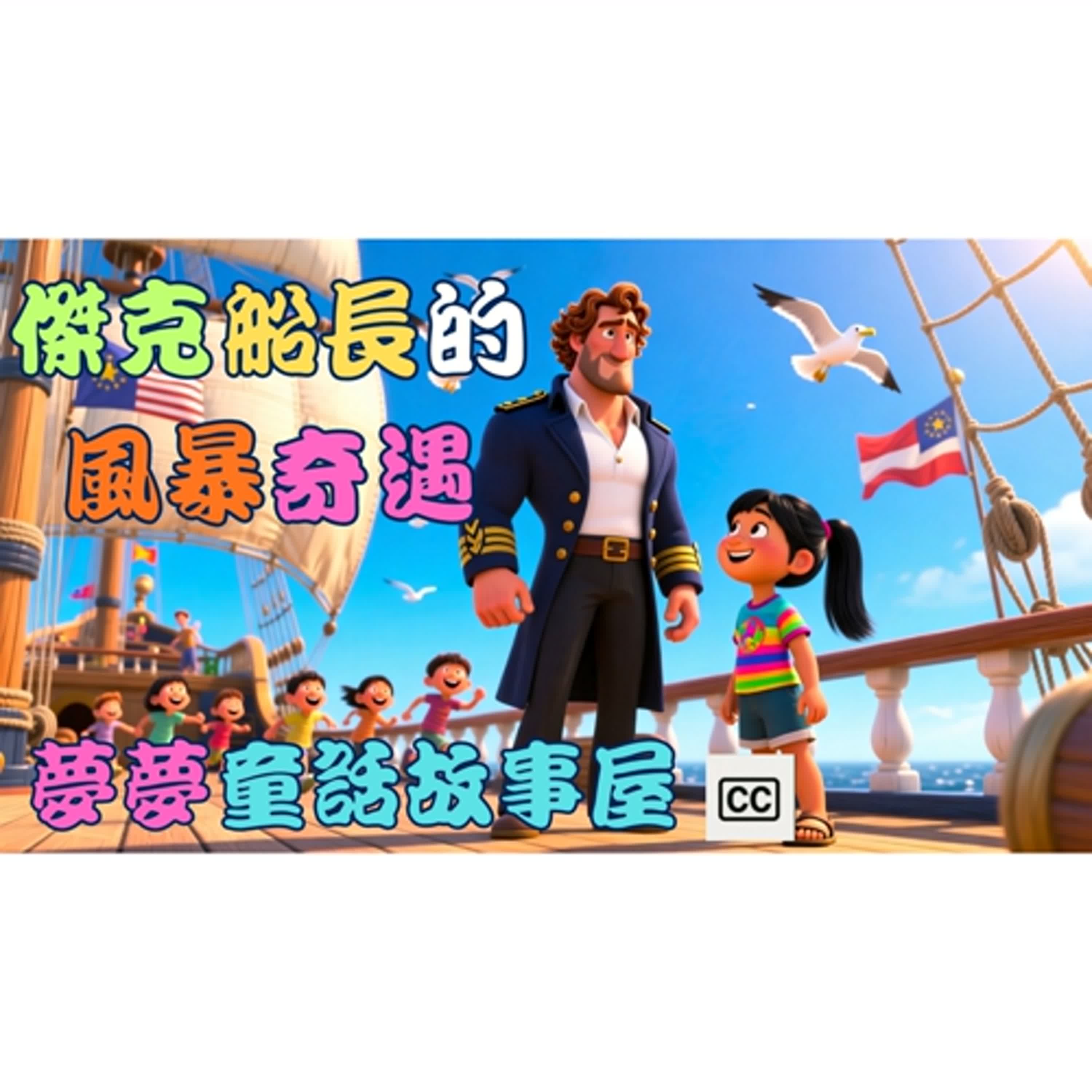 📚《傑克船長的風暴奇遇》｜【夢夢童話故事屋-成長學習】EP098｜信守承諾保護大家✨