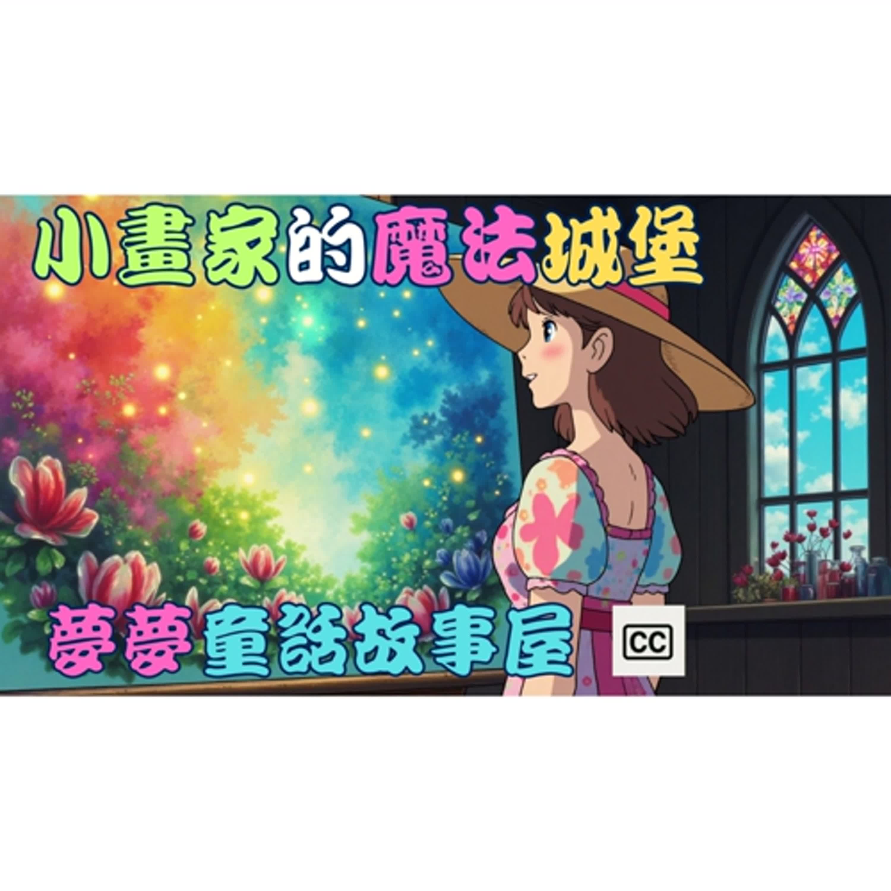 📚《小畫家的魔法城堡》｜【夢夢童話故事屋-成長學習】EP099｜持續努力完成夢想✨