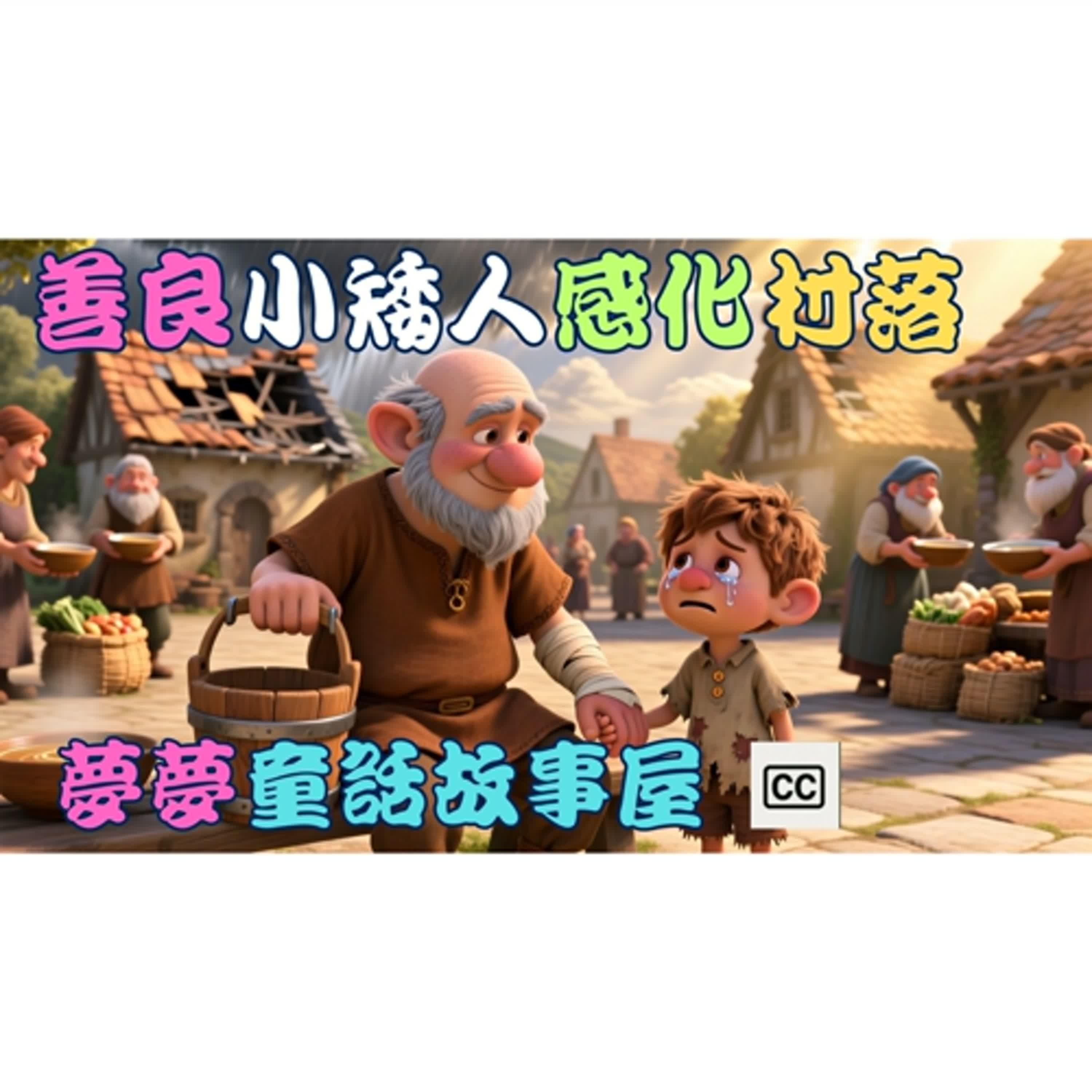 🐷《善良小矮人感化村落》｜【夢夢童話故事屋-童話故事】EP163｜小小善行能感化整個村落🌟