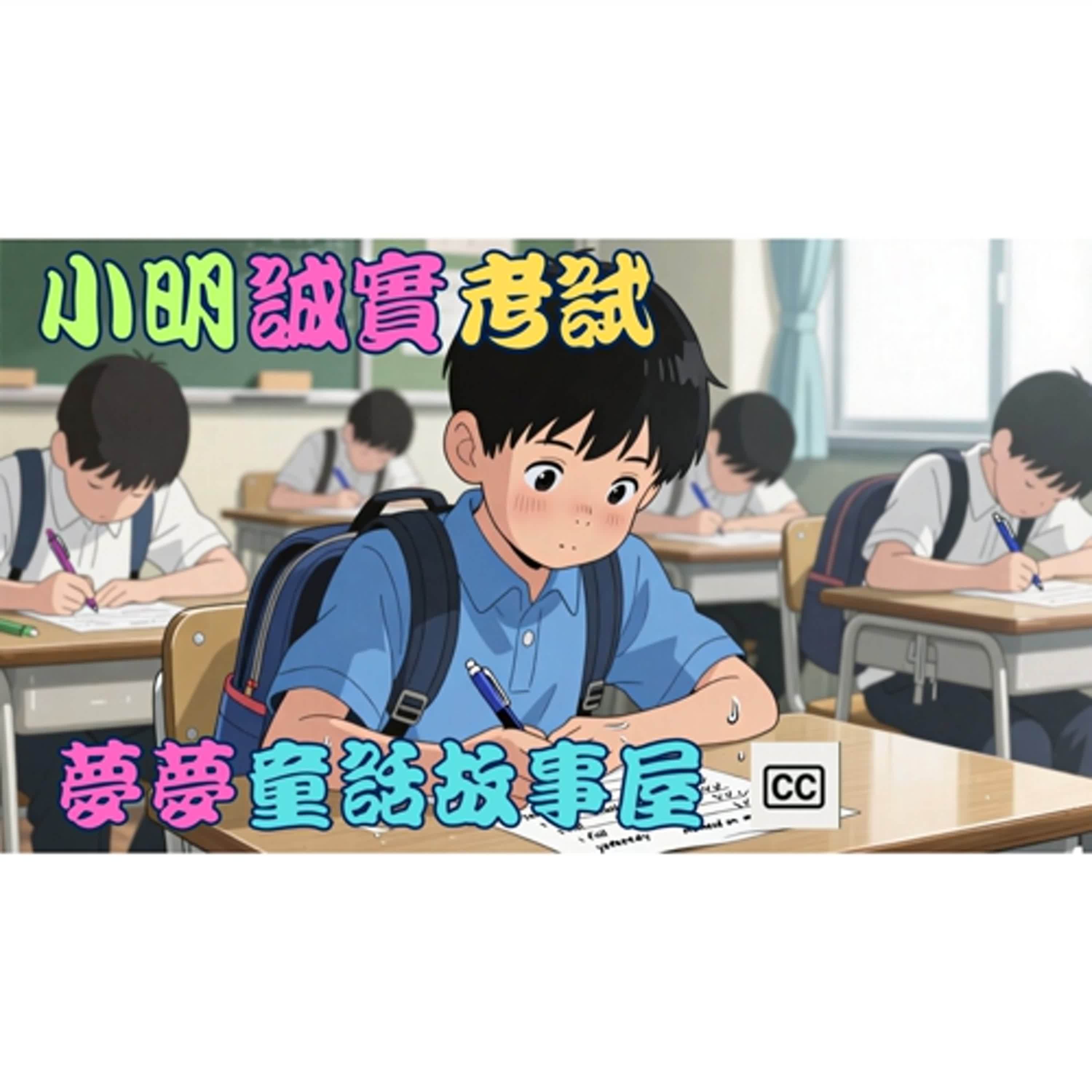 📚《小明誠實考試》｜【夢夢童話故事屋-成長學習】EP097｜說實話受讚賞✨