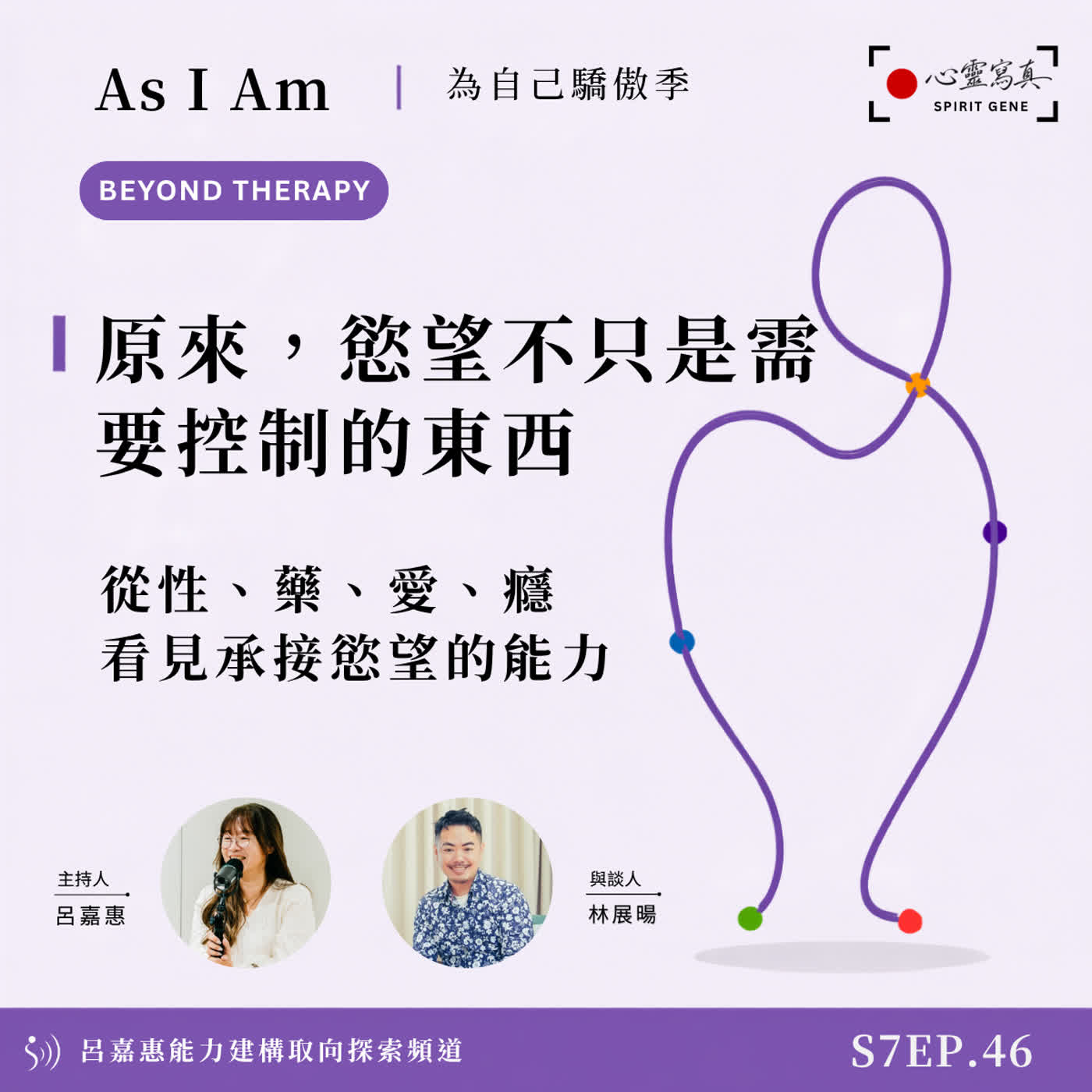 S7EP46🎙️ 原來，慾望不只是需要控制的東西｜從性、藥、愛、癮看見承接慾望的能力 feat展暘|PD PTP