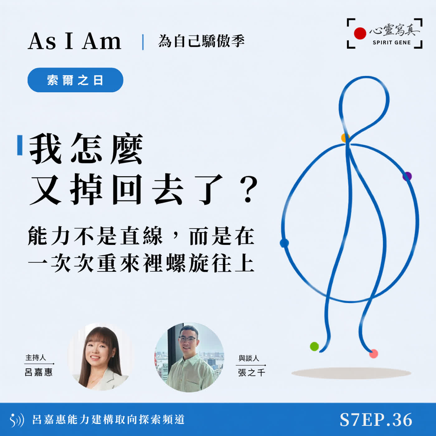 S7EP37🎙️我怎麼又掉回去了？｜能力不是直線，而是在一次次重來裡螺旋往上 feat張之千|PD PTP