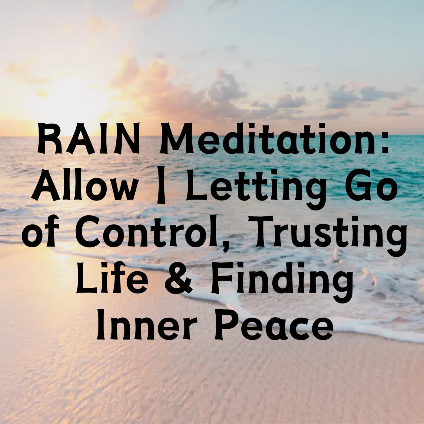 RAIN Meditation: Allow | Letting Go of Control, Trusting Life & Finding Inner Peace episode artwork
