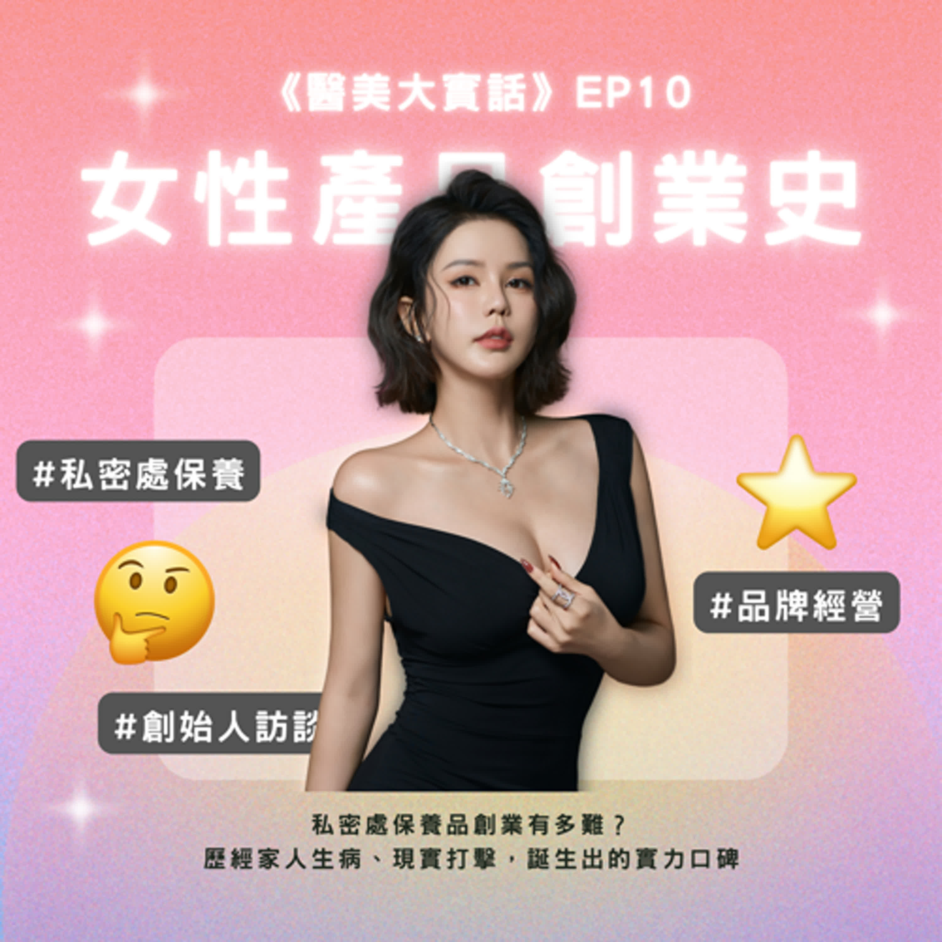 🎙《醫美大實話》EP10｜為什麼私密處問題反覆發生？CH2 創辦人張博士揭開真相！ episode artwork