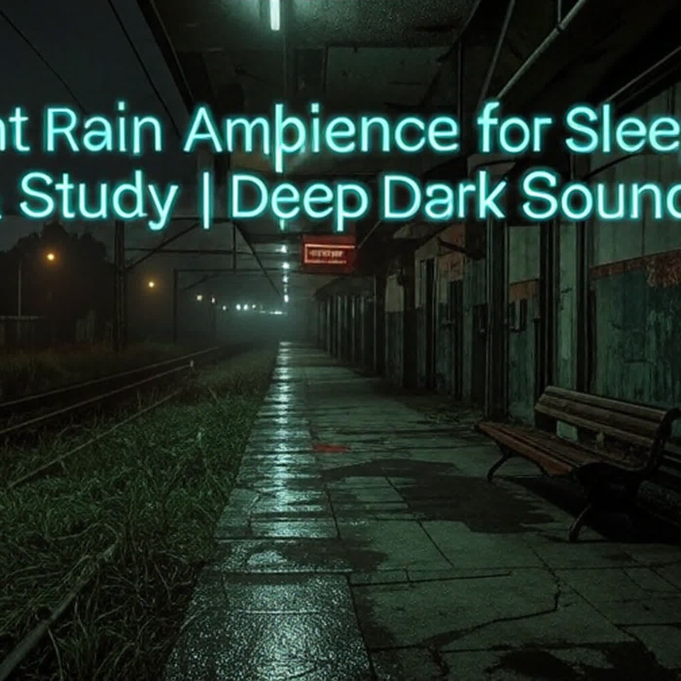 Midnight Rain Ambience for Sleep, Relaxation & Study | Deep Dark Soundscape Midnight Rain Ambience for Sleep, Relaxation & Study | Deep Dark Soundscape