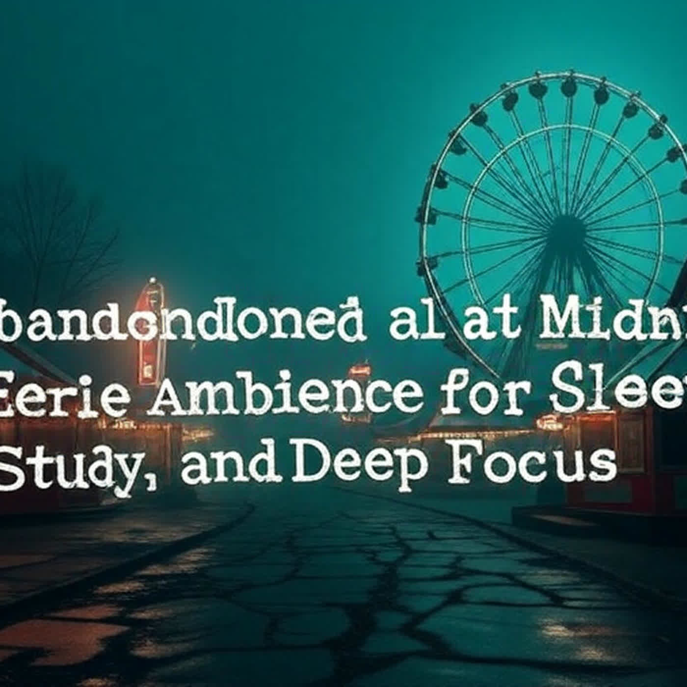Abandoned Carnival at Midnight | Eerie Ambience for Sleep, Study, and Deep Focus Abandoned Carnival at Midnight | Eerie Ambience for Sleep, Study, and Deep Focus