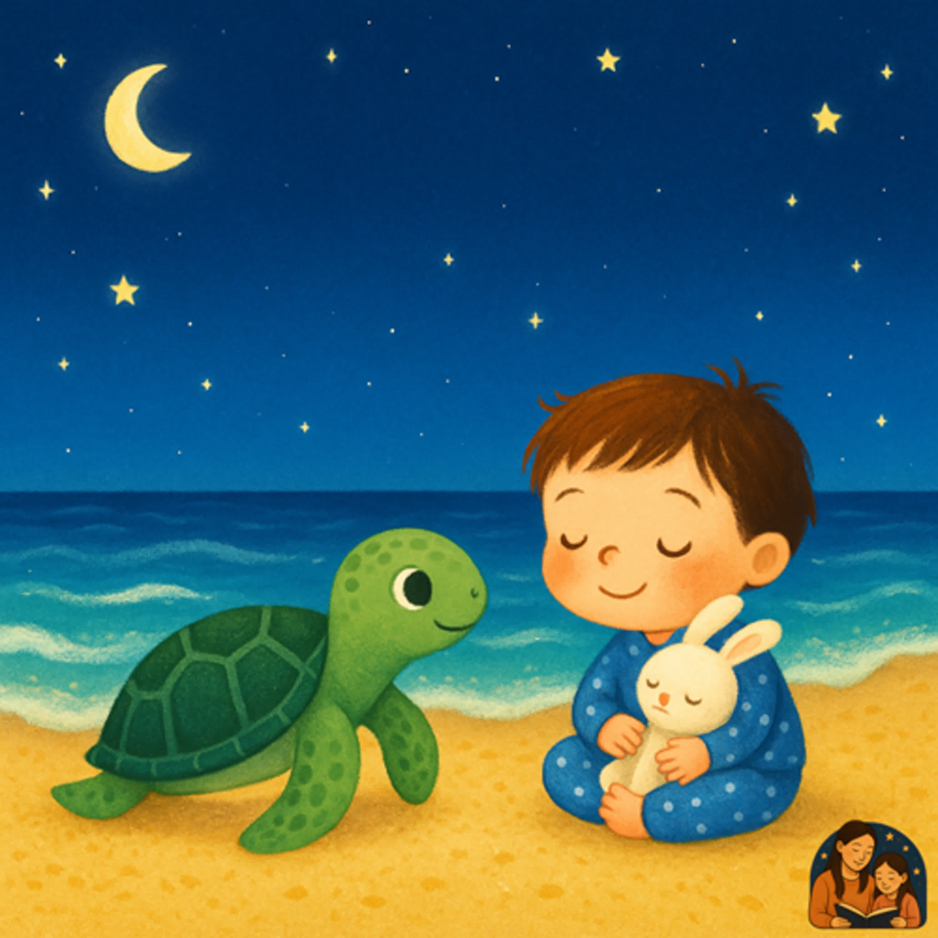 EP29 兒童冥想 Kid Meditation - 和海龜回家🐢✨|三歲以上睡前靜心