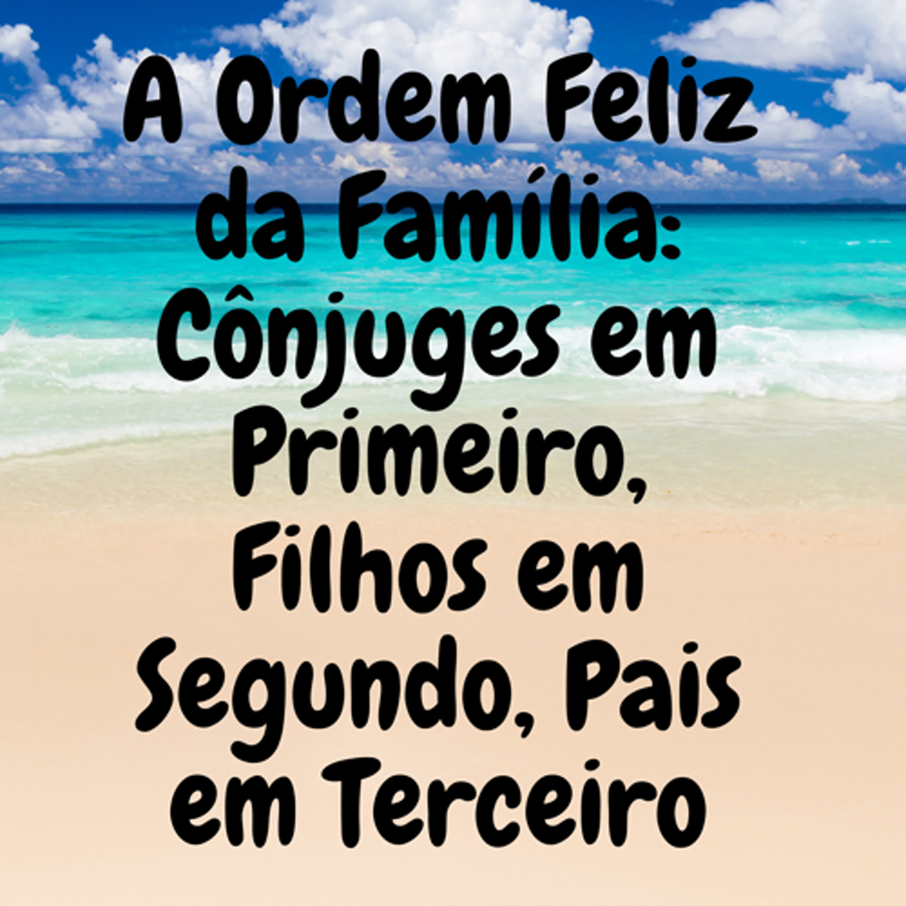A Ordem Feliz da Família: Cônjuges em Primeiro, Filhos em Segundo, Pais em Terceiro episode artwork