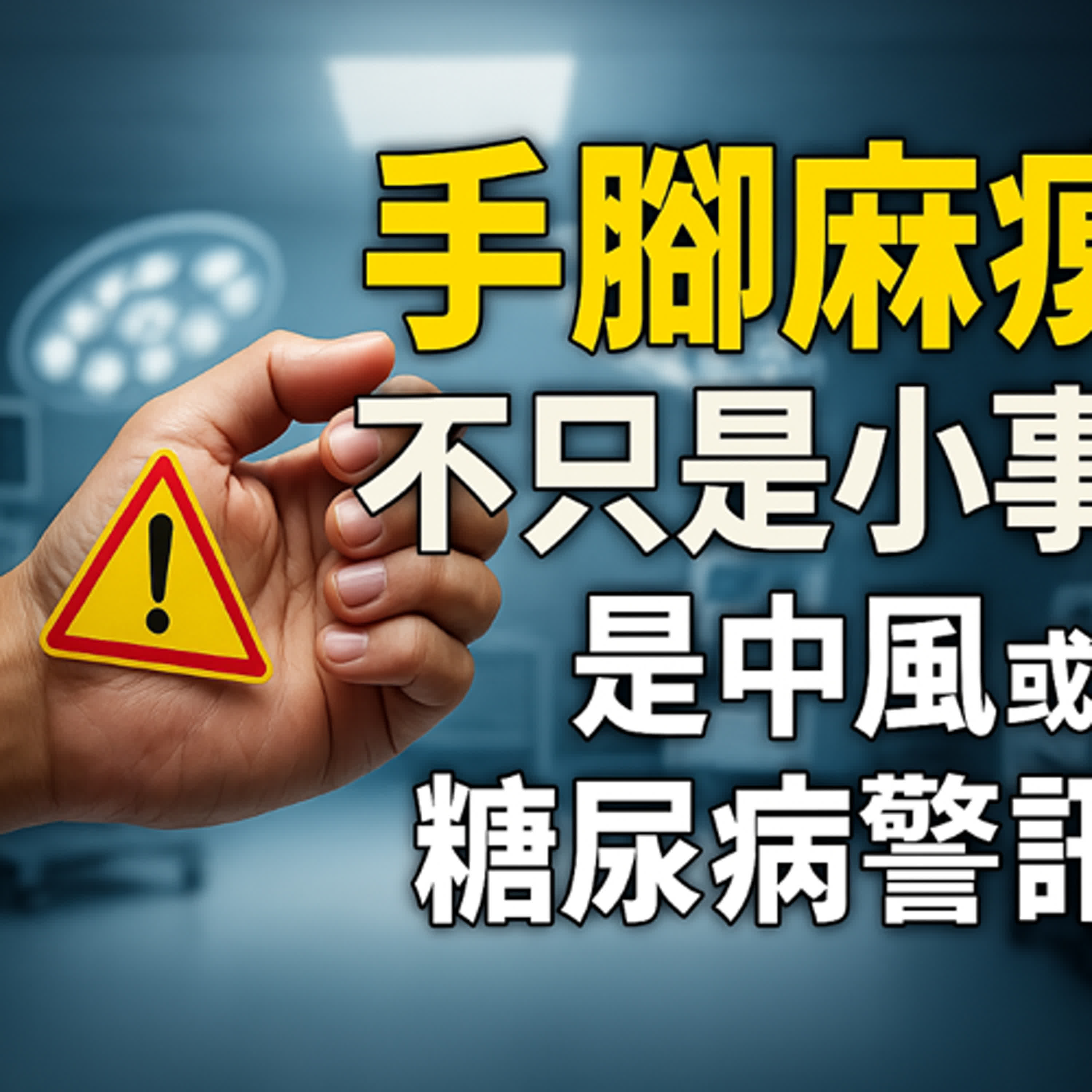 「手腳麻痺不只是小事！是中風或糖尿病警訊？」「10分鐘摘要式有聲書」手腳麻痺＝中風前兆？神經科醫師教你「4大部位判斷法」，揪出麻痺背後真正原因！ episode artwork