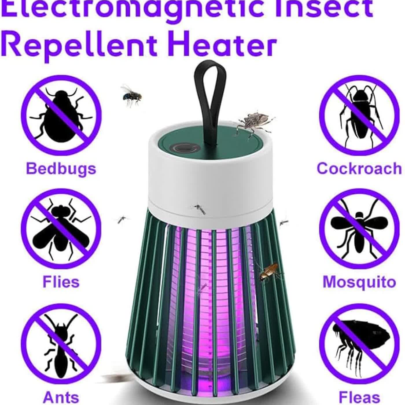 MosqiShock Mosquito Zapper A Chemical-Free Solution for Effective Mosquito Control at Home !!!