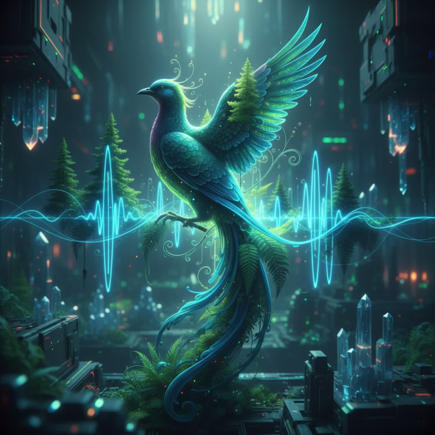 〈EP.214｜森林裡的頂級 DJ：琴鳥，自然界最狂的「聲音駭客〉 封面