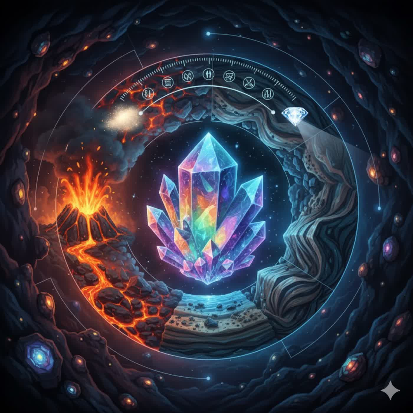 〈EP.133｜地球骨頭的秘密基地！🔮 礦物硬度大PK，還有石頭變身的魔法循環！〉 封面