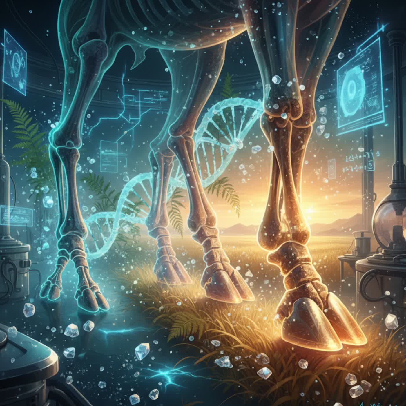 〈SP.32｜春節馬年特輯｜貓咪變駿馬：馬兒祖先的「斷趾」求生大冒險！〉 封面