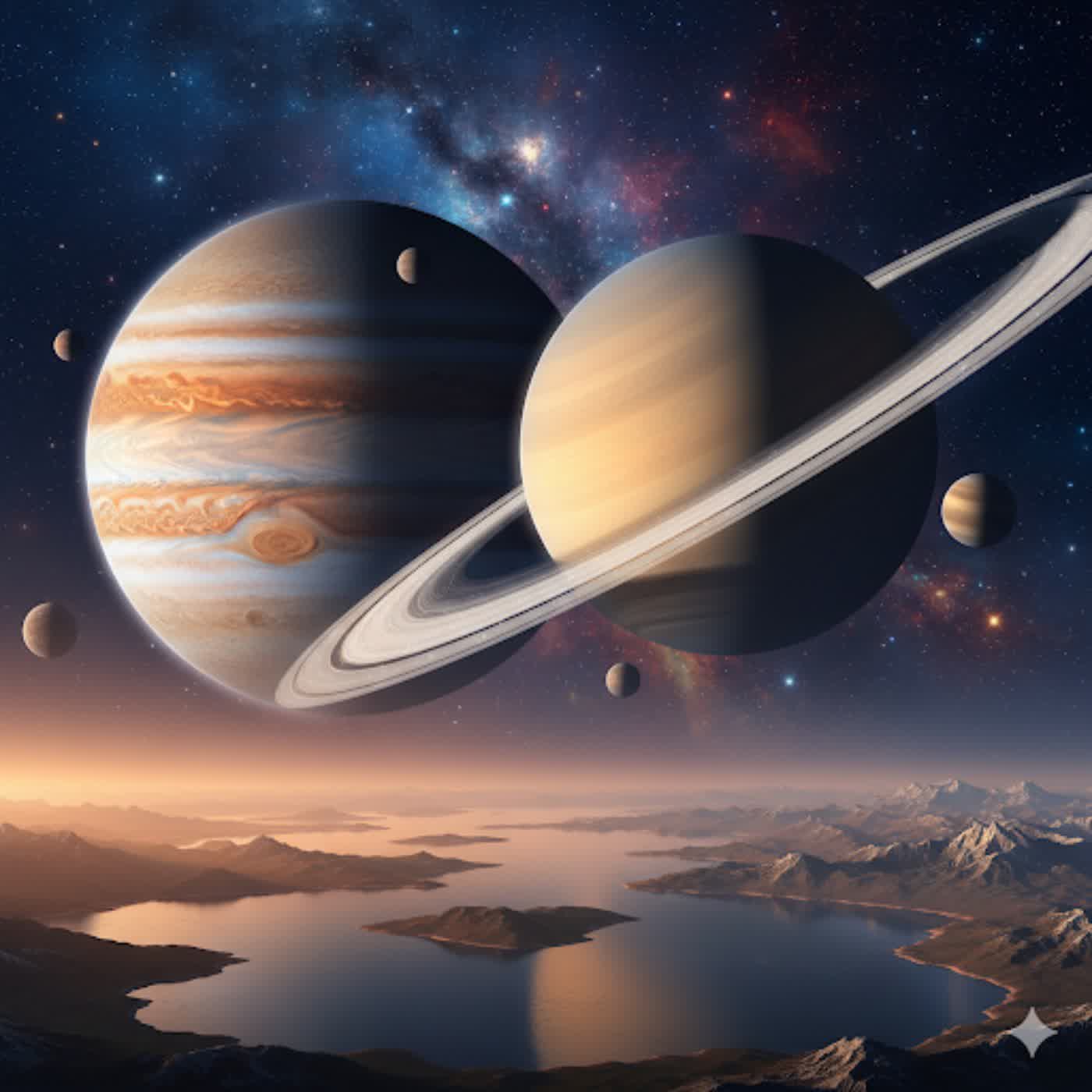 〈EP.109｜太陽系的巨無霸兄弟：木星與土星的華麗冒險！〉 封面