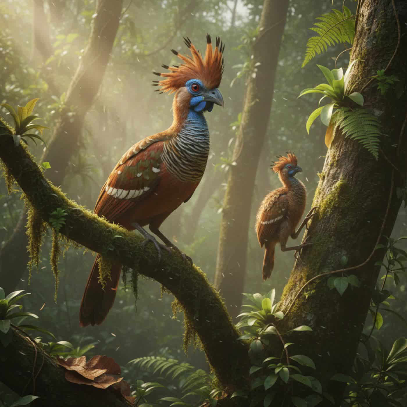 〈EP.213｜披著羽毛的乳牛：揭開亞馬遜「臭臭鳥」麝雉的恐龍身世之謎〉 封面