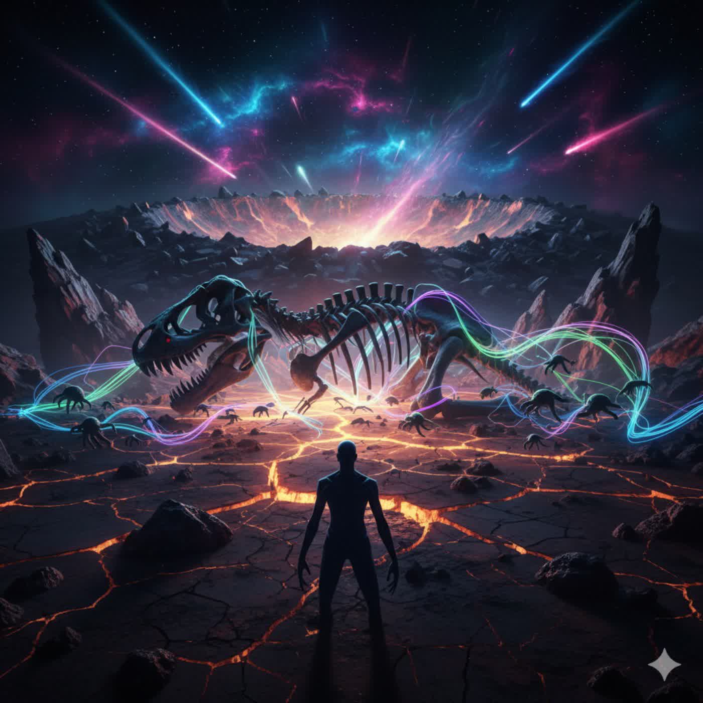 〈熱門回顧-恐龍專輯(1)｜🦕地球生命大挑戰：化石密碼、恐龍滅絕與人類警報！🚨〉 封面