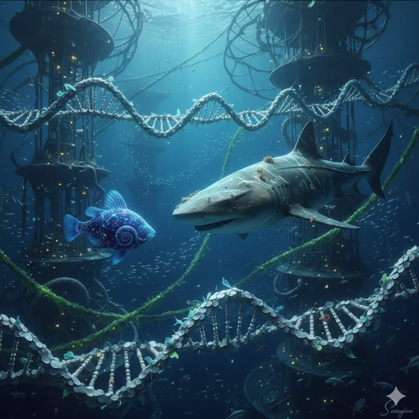 〈EP.183｜五億年的深海大冒險：從吸血怪物到超級奶爸的魚類傳奇！〉 封面