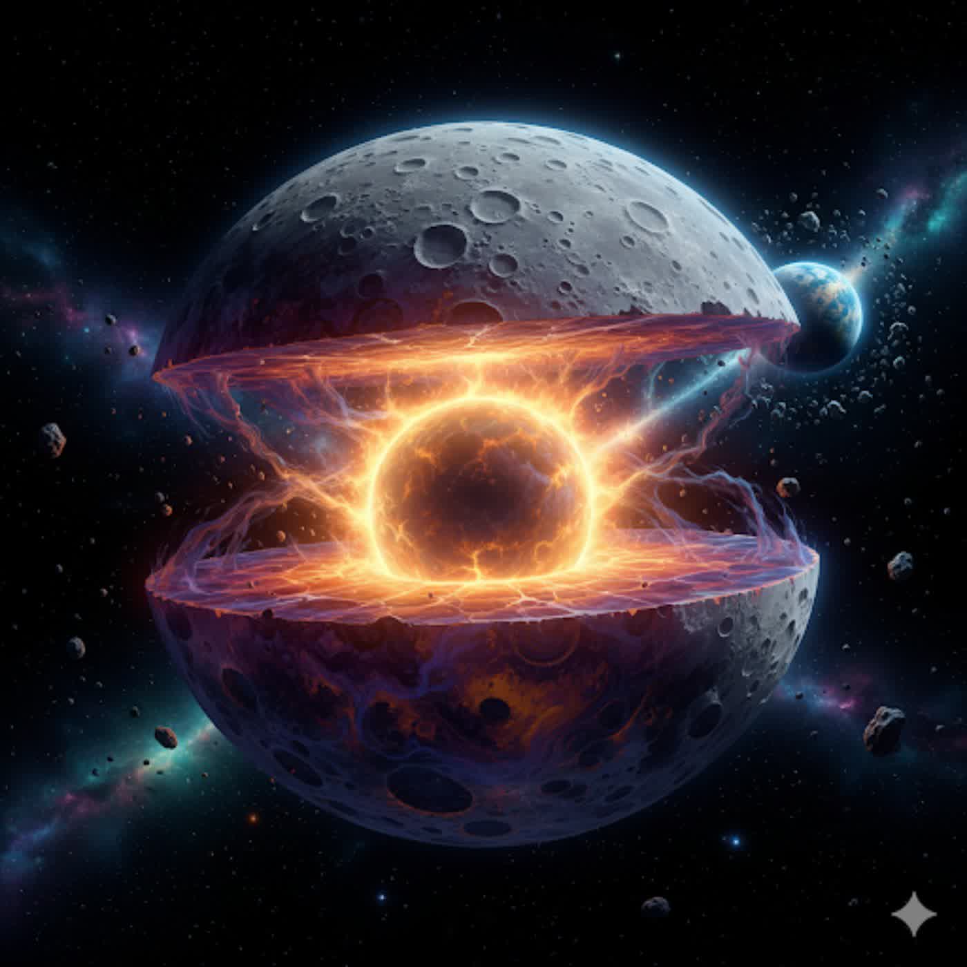 〈EP.111｜月球的悄悄話：聽說他肚子裡藏著一顆大火球？〉 封面