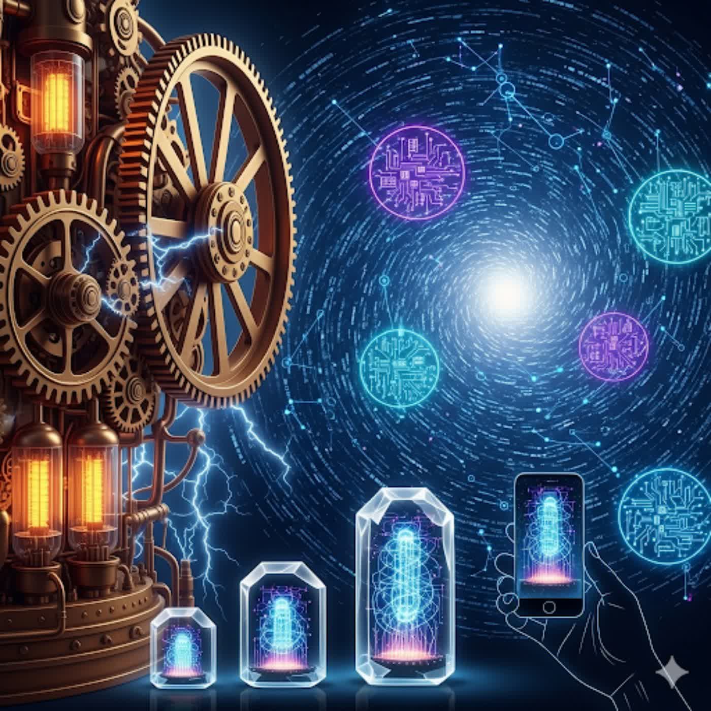 〈EP.101｜誰是電腦界的「天兵」？從笨笨的巨獸到聰明的小不點！〉 封面