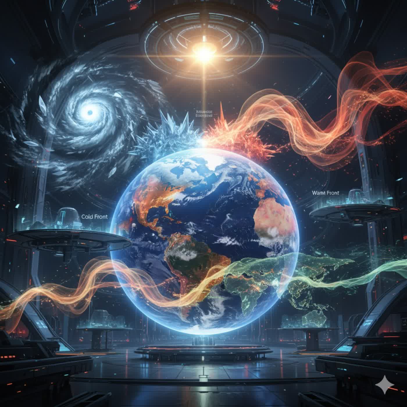 〈EP.134｜地球在跳舞！☀️☁️：解密變來變去的天氣和氣候的超能力！〉 封面