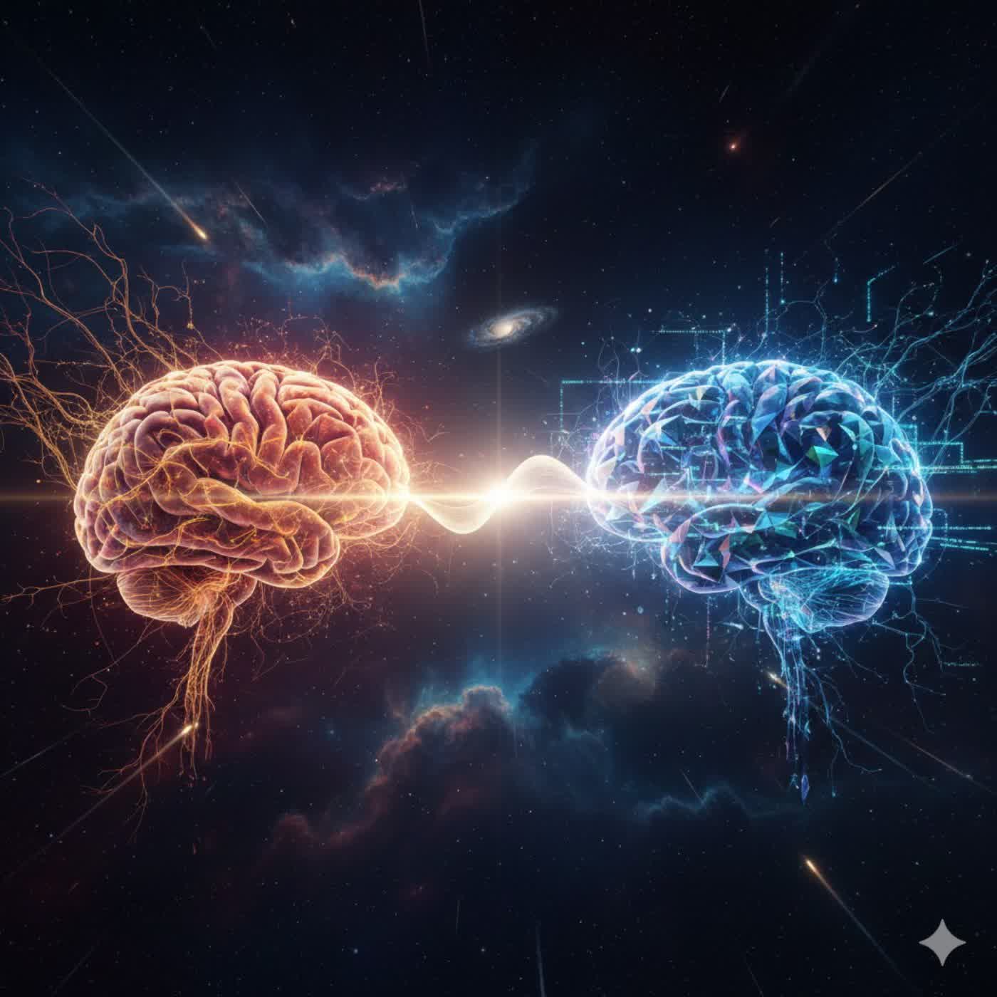 〈VIP.9｜新年悄悄話特輯｜大腦與 AI 的鏡像大冒險：為什麼我們會忘記，機器人會亂說話？〉 封面