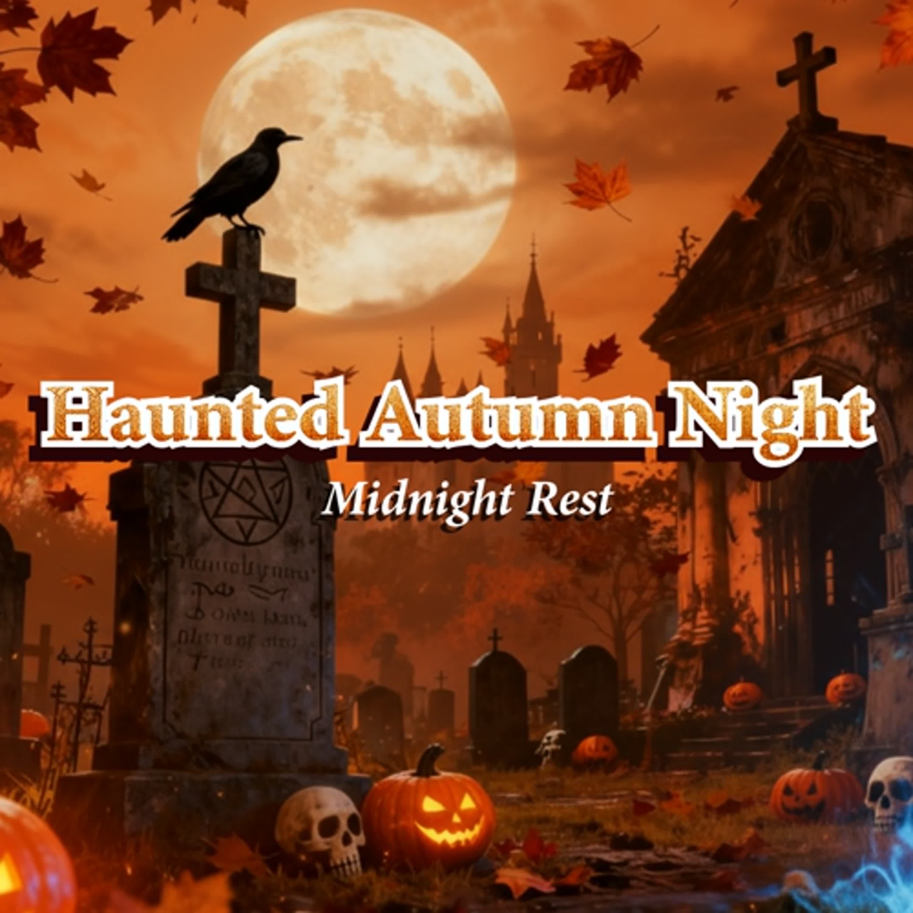 Halloween Rain, Footsteps & Thunder Rumble | Spooky White Noise for Sleep & Relaxation episode artwork