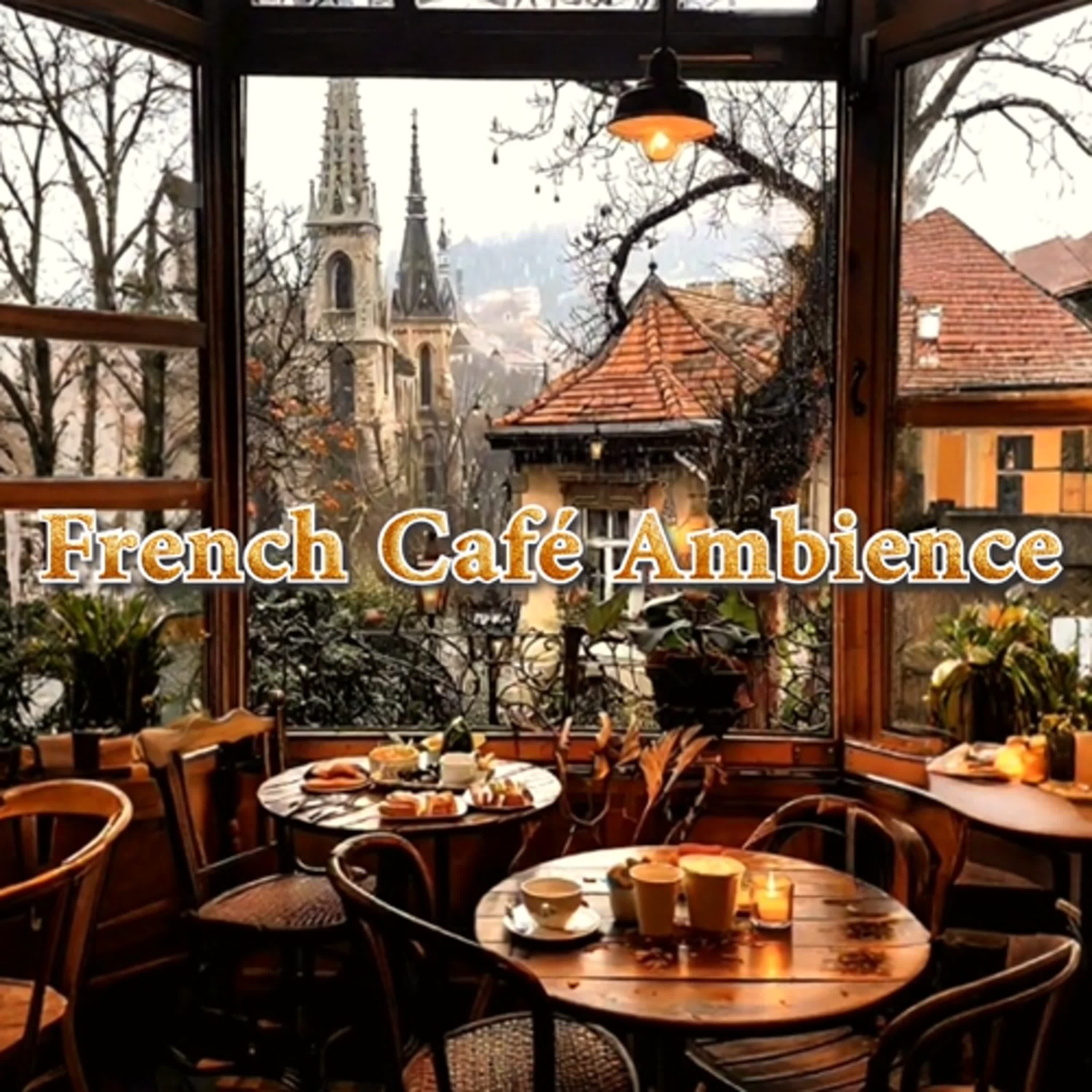 French Café Ambience | Relaxing Coffee Shop Sounds for Study, Work & Sleep episode artwork