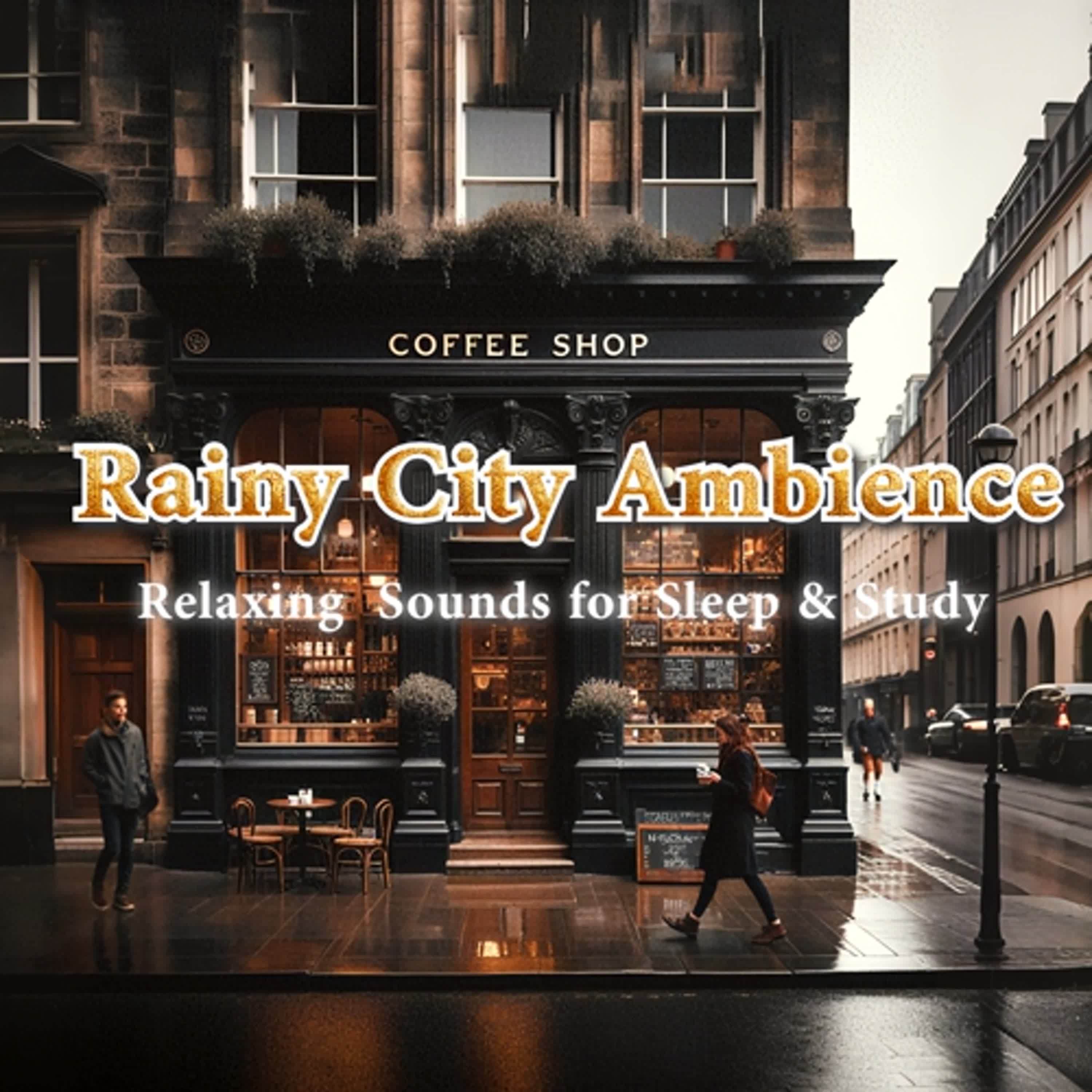 Rainy City Ambience | Urban Rain Sounds & White Noise for Sleep, Study & Relaxation episode artwork